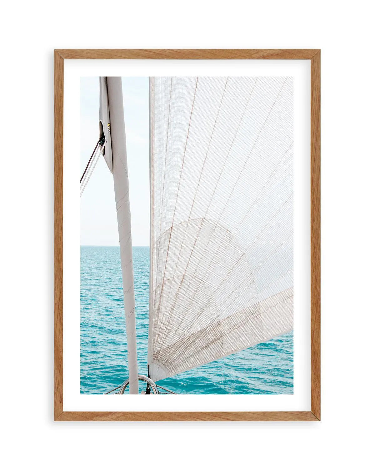 Yacht Sail by Kellie Morris Art Print from Olive et Oriel where you can shop wallpaper and artworks online