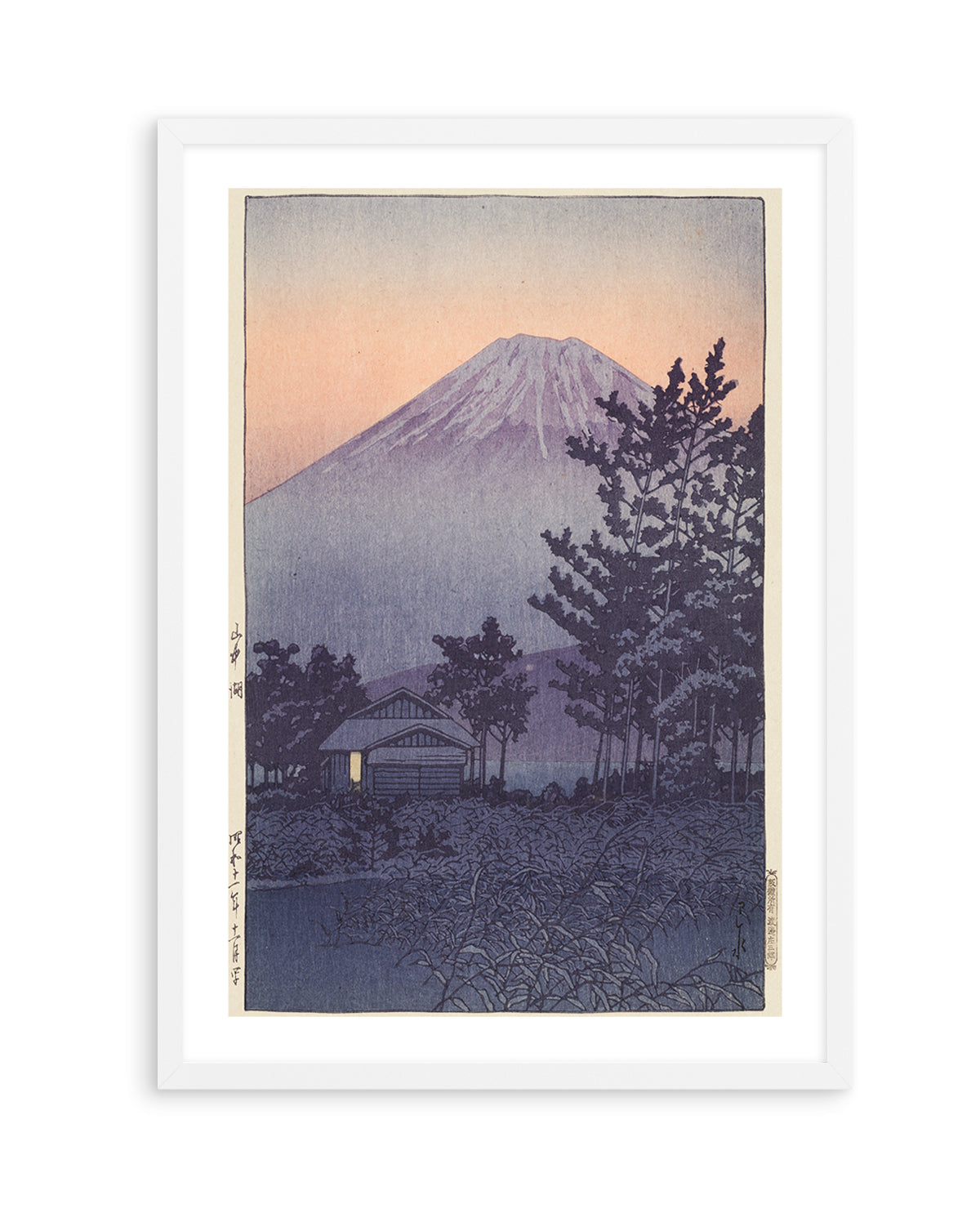 Yamanakako (lake Yamanaka) (1936) | Art Print