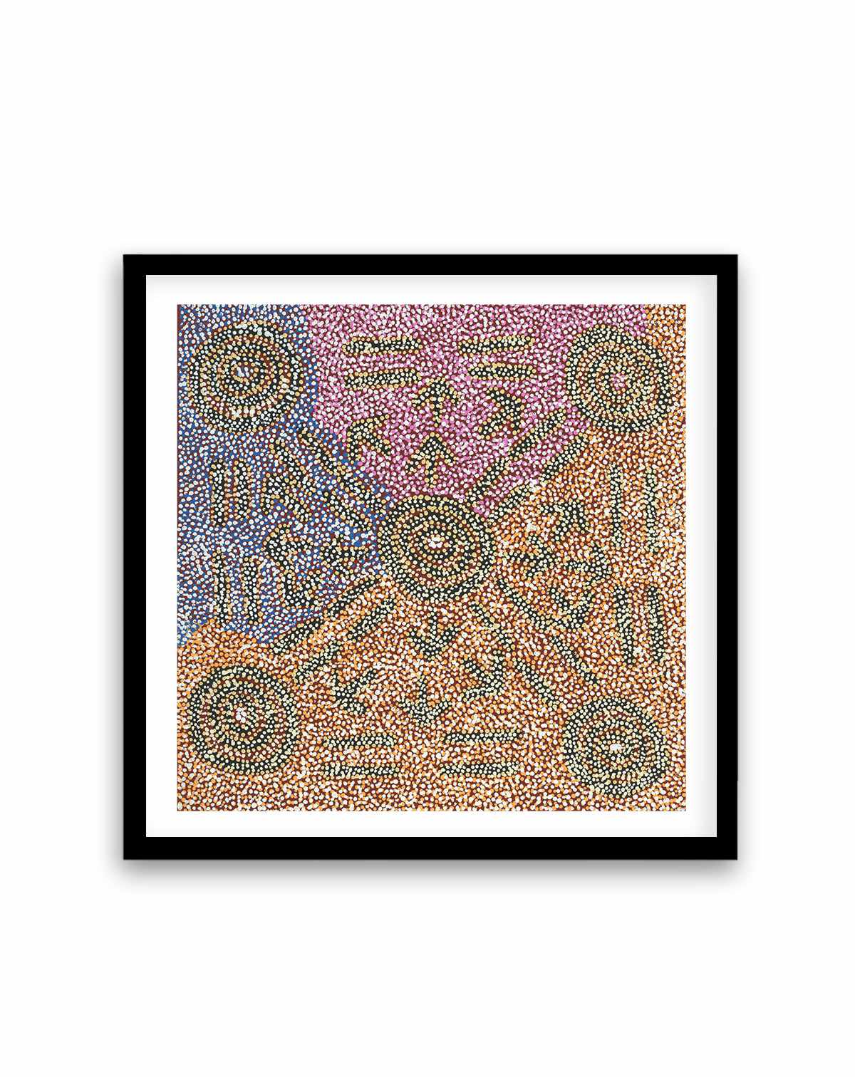 Yankirri Jukurrpa - Ngarlikirlangu by Margaret Nangala Gallagher | Art Print