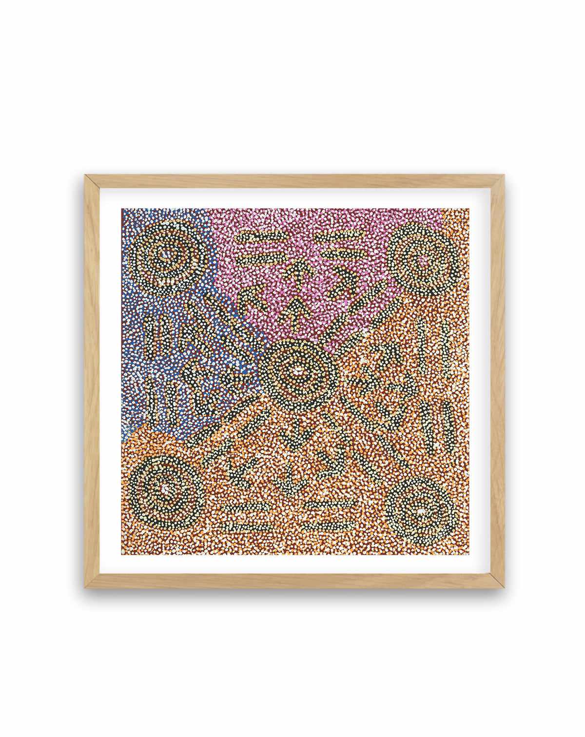 Yankirri Jukurrpa - Ngarlikirlangu by Margaret Nangala Gallagher | Art Print