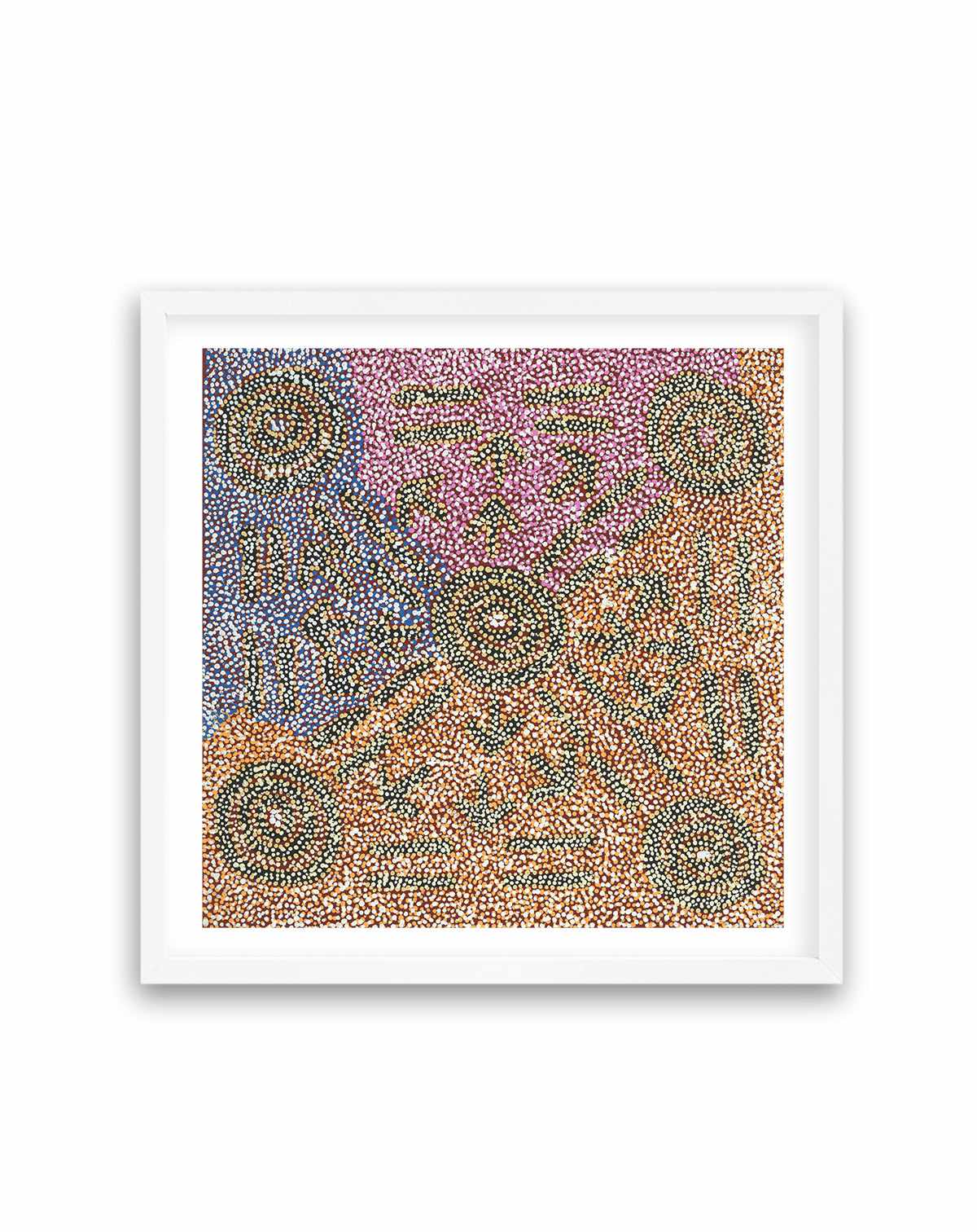 Yankirri Jukurrpa - Ngarlikirlangu by Margaret Nangala Gallagher | Art Print