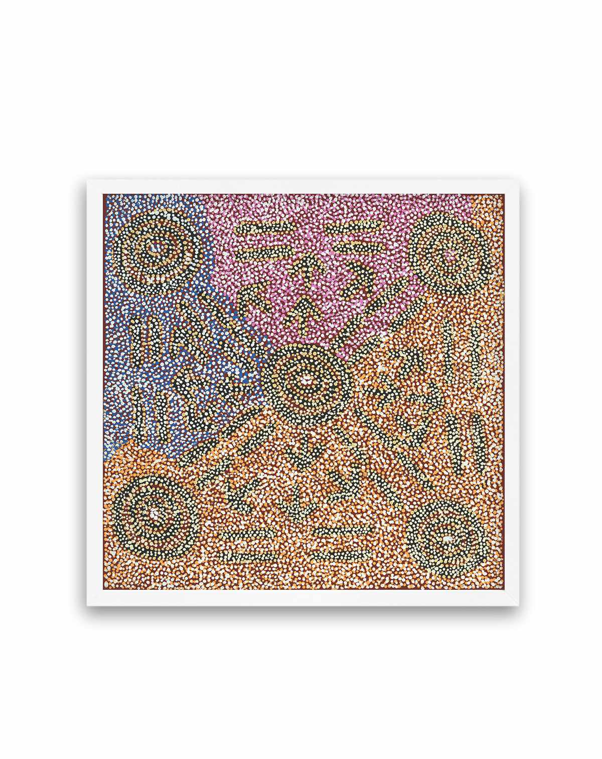 Yankirri Jukurrpa - Ngarlikirlangu by Margaret Nangala Gallagher | Art Print