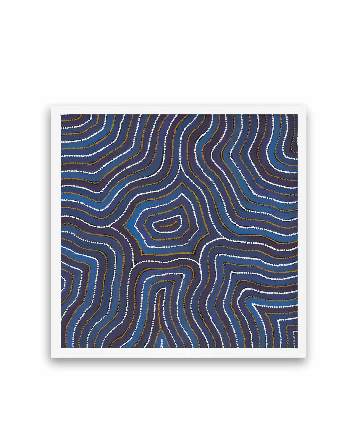 Yarla Jukurrpa - Cockatoo Creek by Alicka Napanangka Brown | Art Print