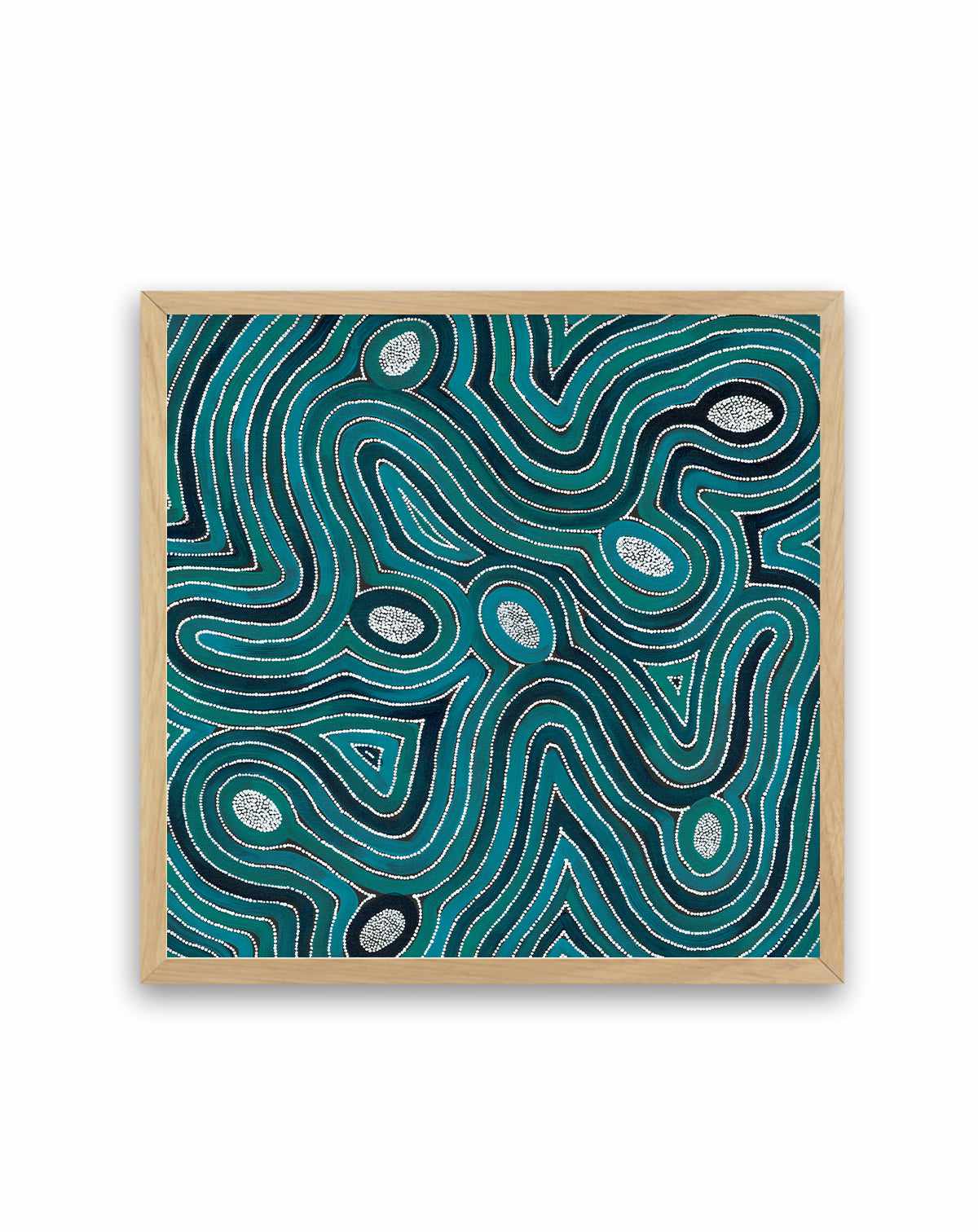 Yarla Jukurrpa II - Cockatoo Creek by Alicka Napanangka Brown | Art Print