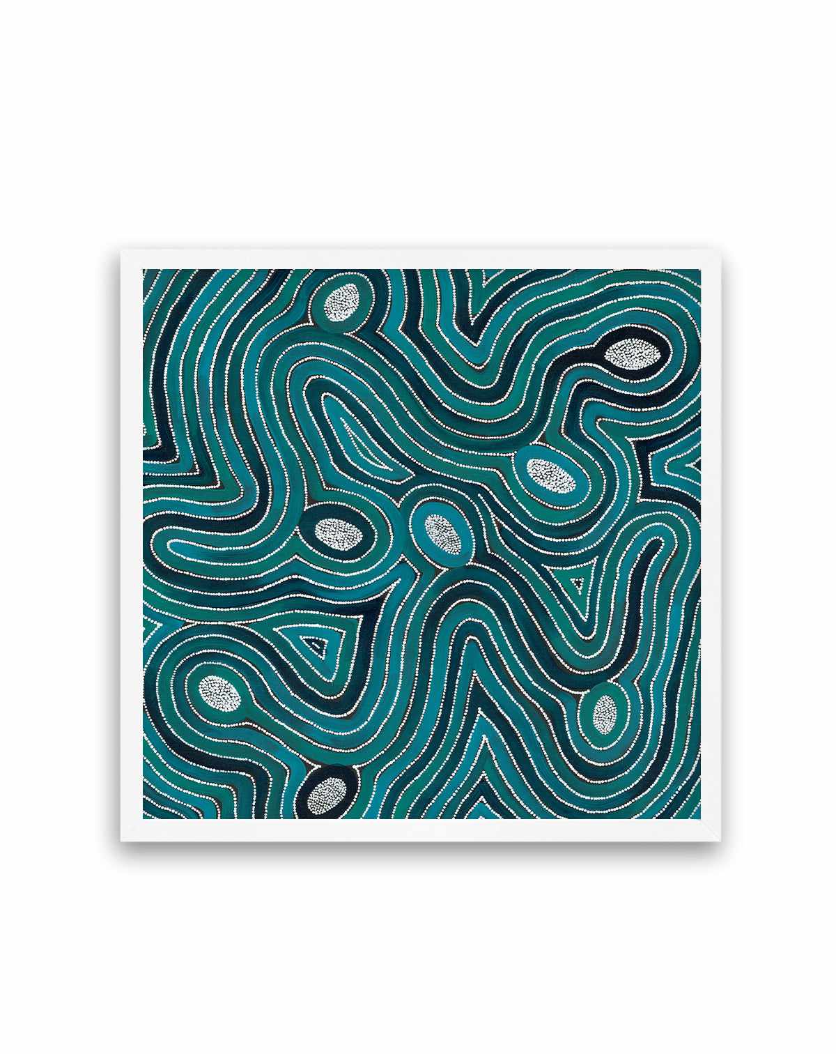 Yarla Jukurrpa II - Cockatoo Creek by Alicka Napanangka Brown | Art Print