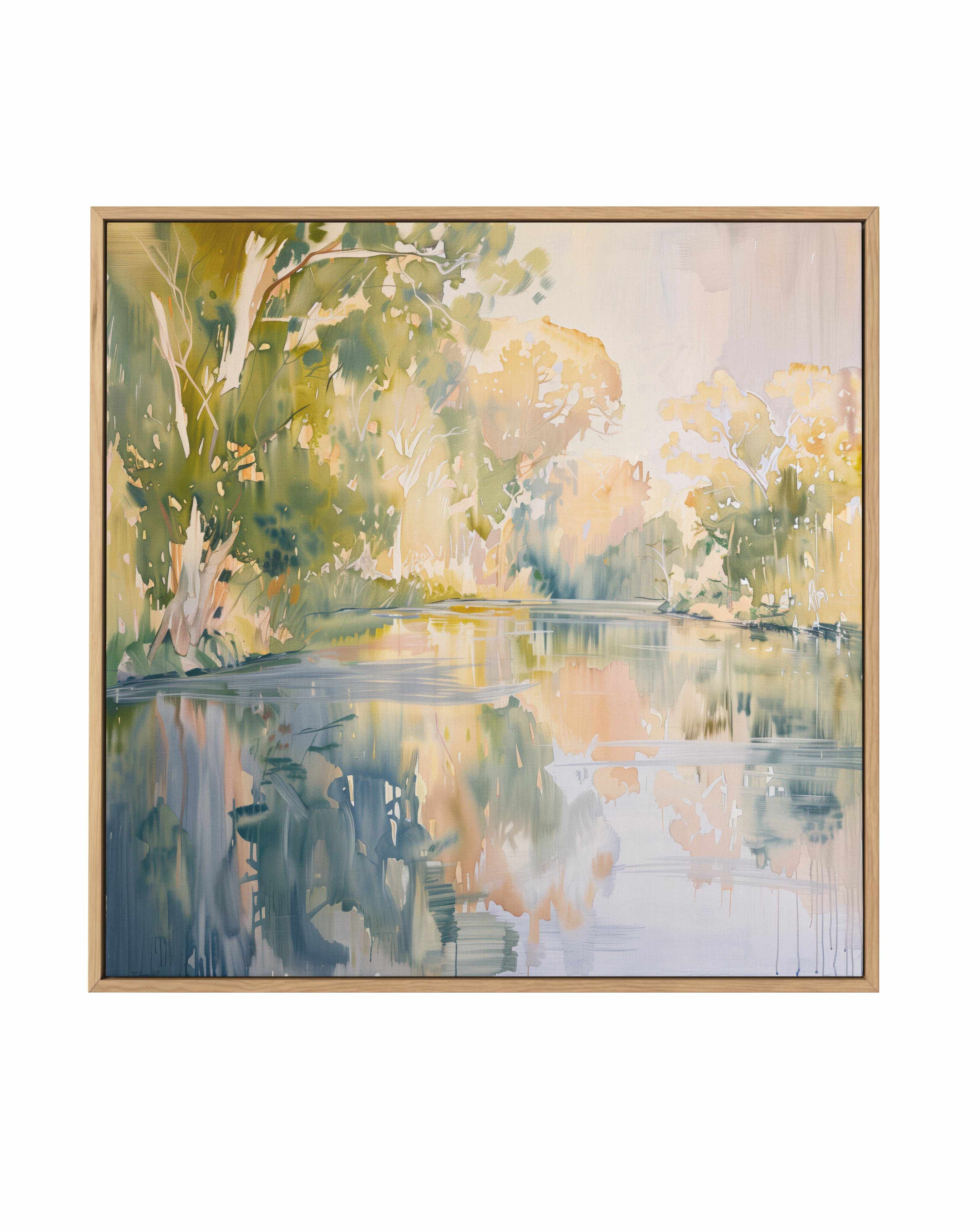 Yarra Valley Summer I | Framed Canvas Art Print