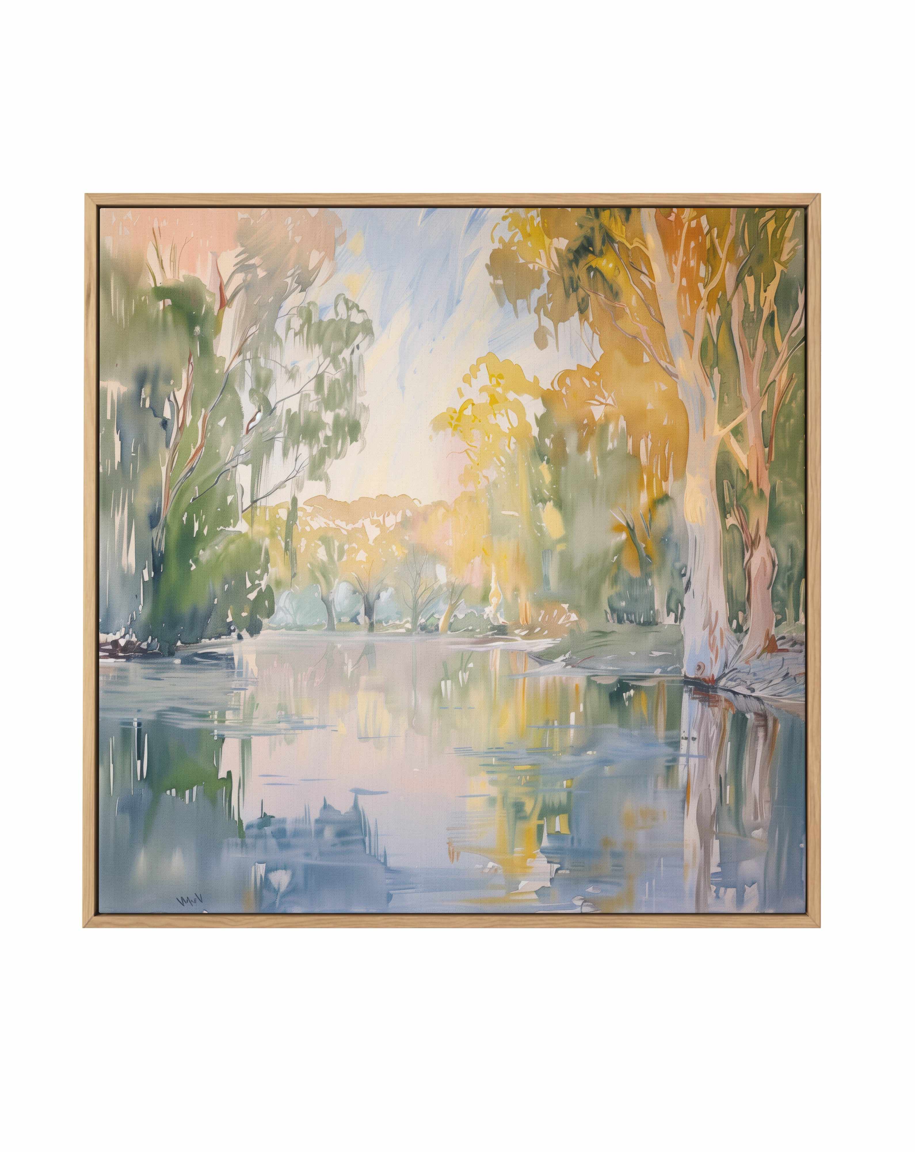 Yarra Valley Summer II | Framed Canvas Art Print