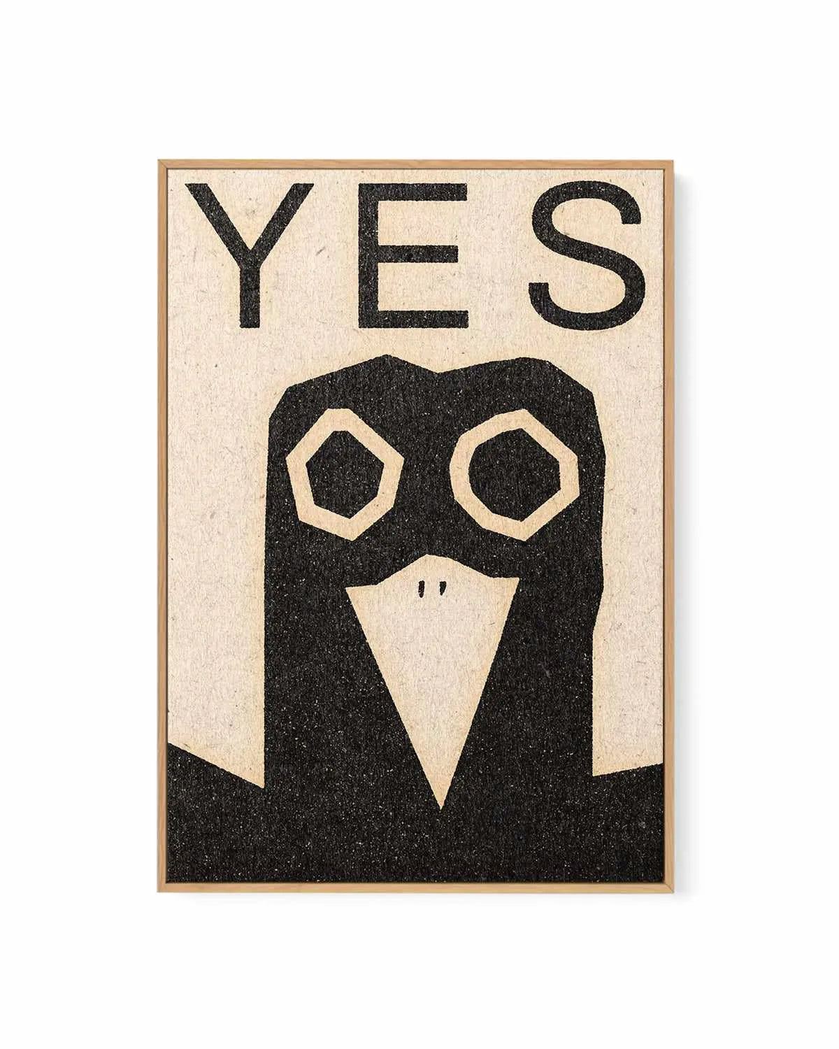 Yea Bird by David Schmitt | Framed Canvas Art Print from Olive et Oriel where you can shop wallpaper and artworks online