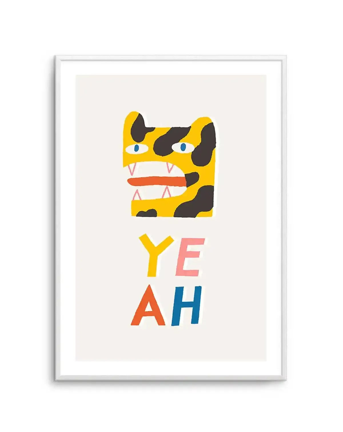 Yeah Art Print-PRINT-Olive et Oriel-Olive et Oriel-Buy-Australian-Art-Prints-Online-with-Olive-et-Oriel-Your-Artwork-Specialists-Austrailia-Decorate-With-Coastal-Photo-Wall-Art-Prints-From-Our-Beach-House-Artwork-Collection-Fine-Poster-and-Framed-Artwork