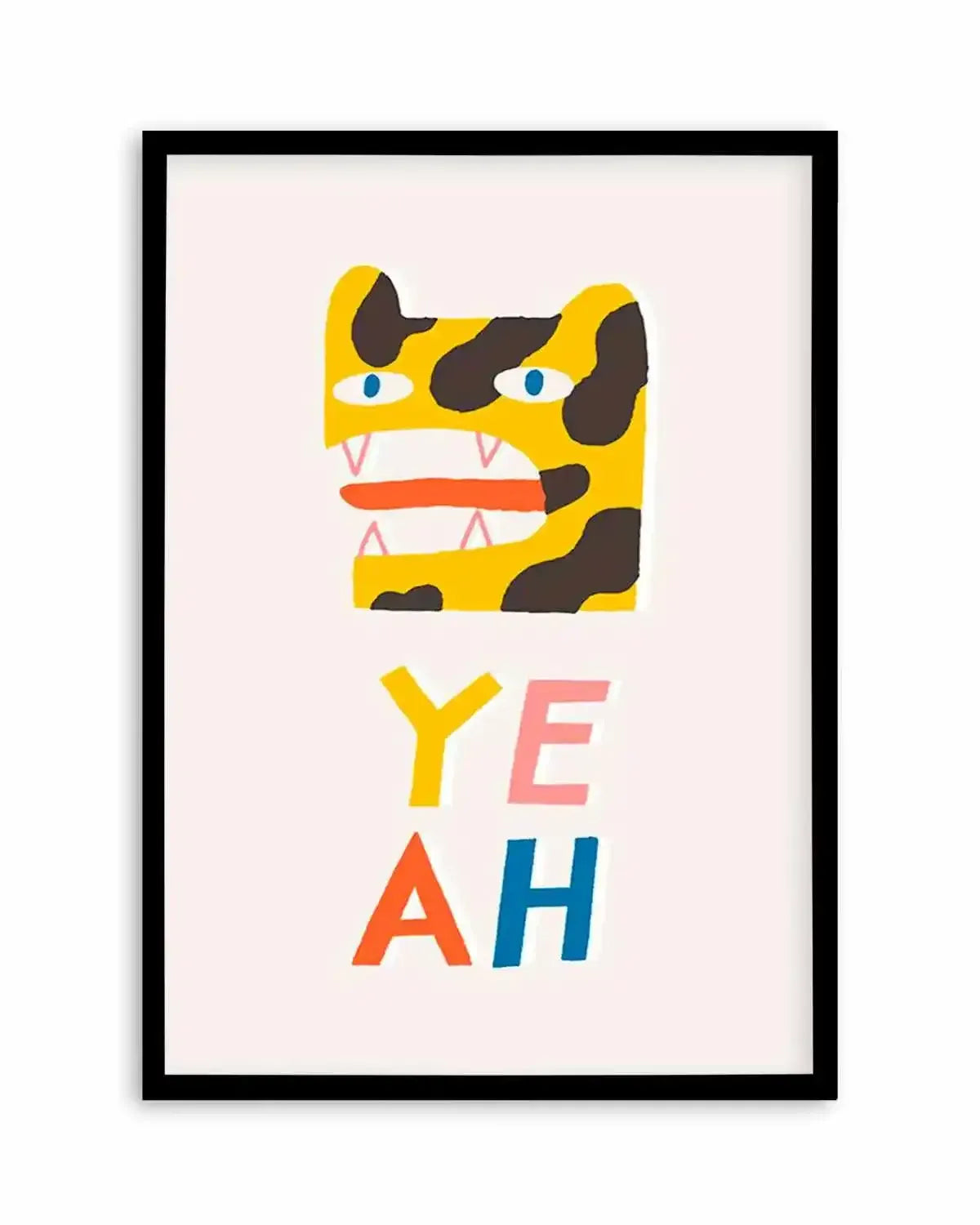 Yeah Art Print from Olive et Oriel where you can shop wallpaper and artworks online
