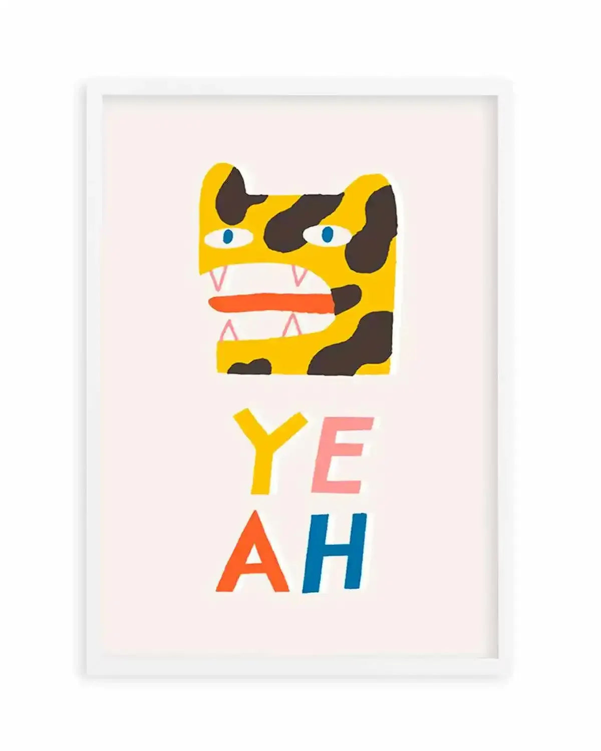 Yeah Art Print from Olive et Oriel where you can shop wallpaper and artworks online