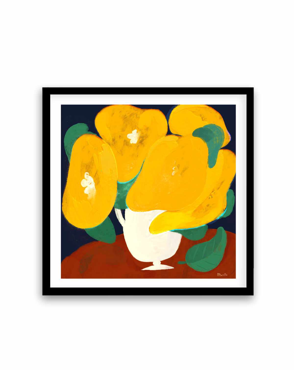 Yellow Flowers by Marco Marella | Art Print