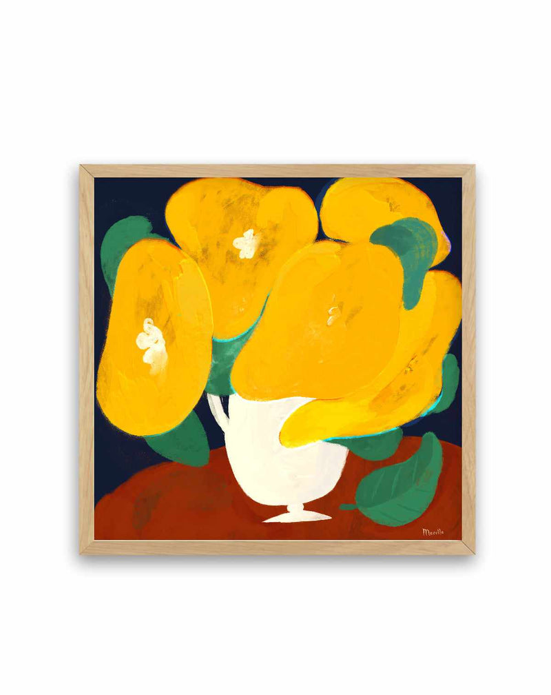Yellow Flowers by Marco Marella | Art Print