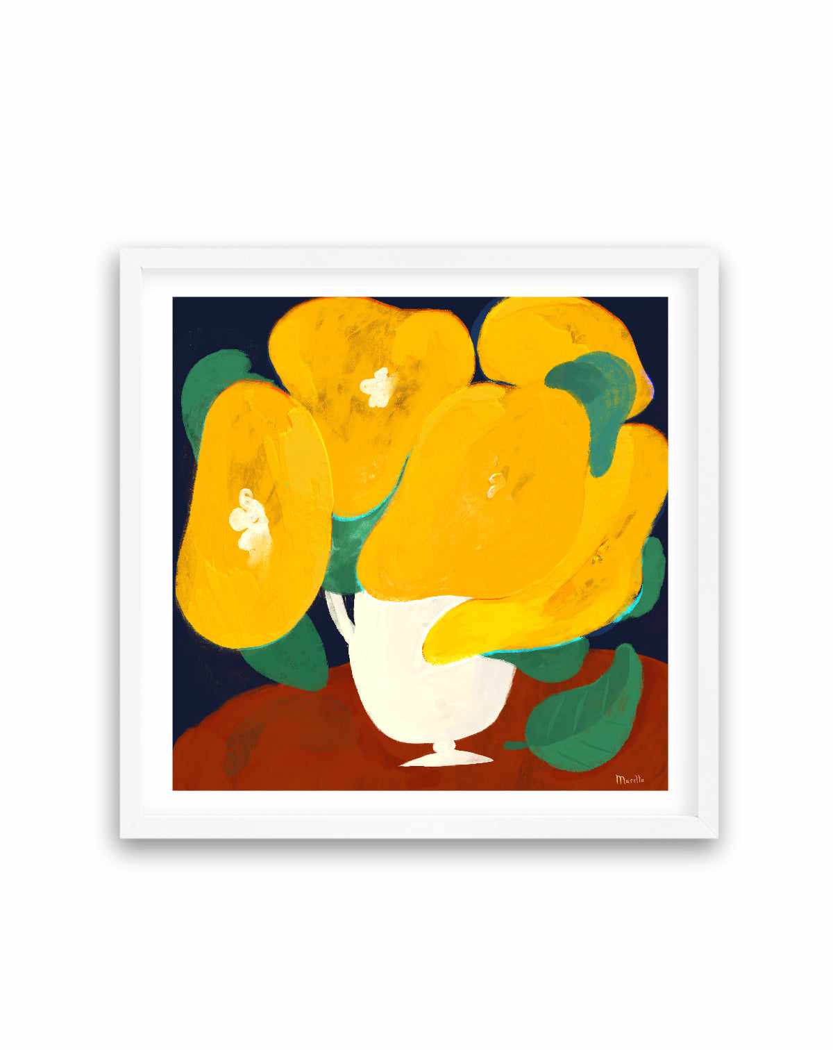 Yellow Flowers by Marco Marella | Art Print