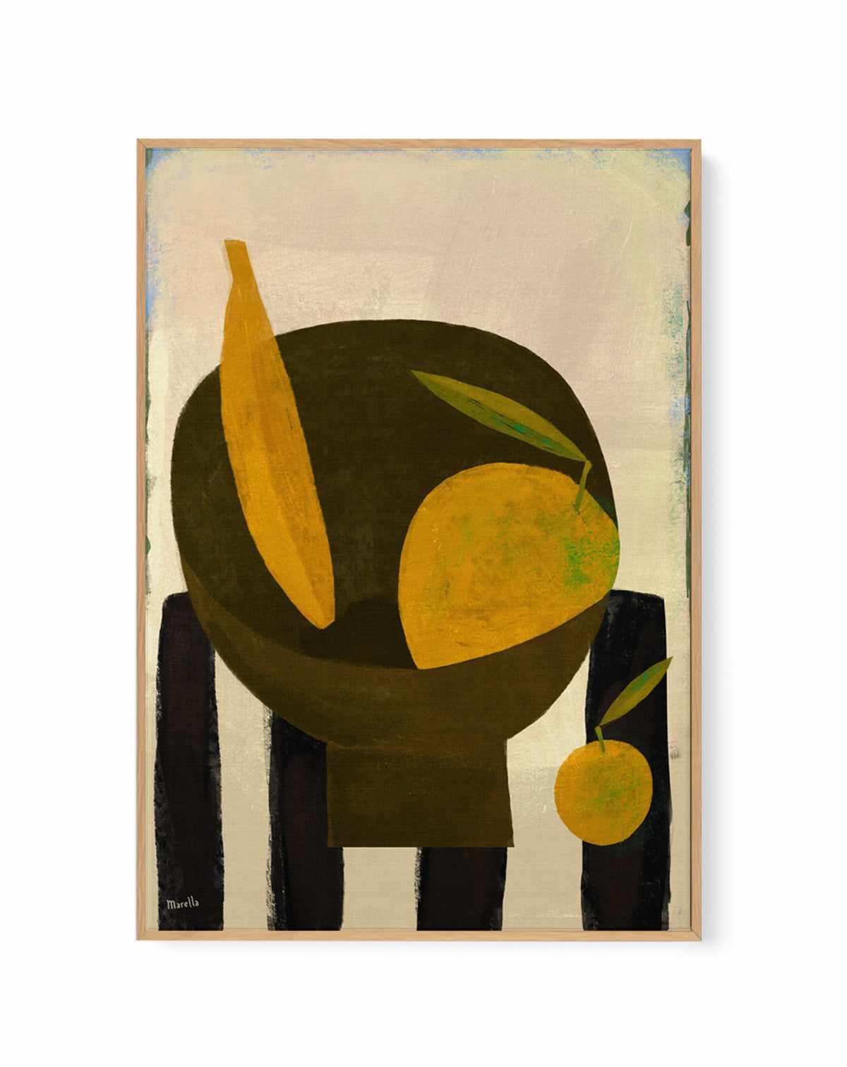 Yellow Fruits Copia by Marco Marella | Framed Canvas Art Print from Olive et Oriel where you can shop wallpaper and artworks online