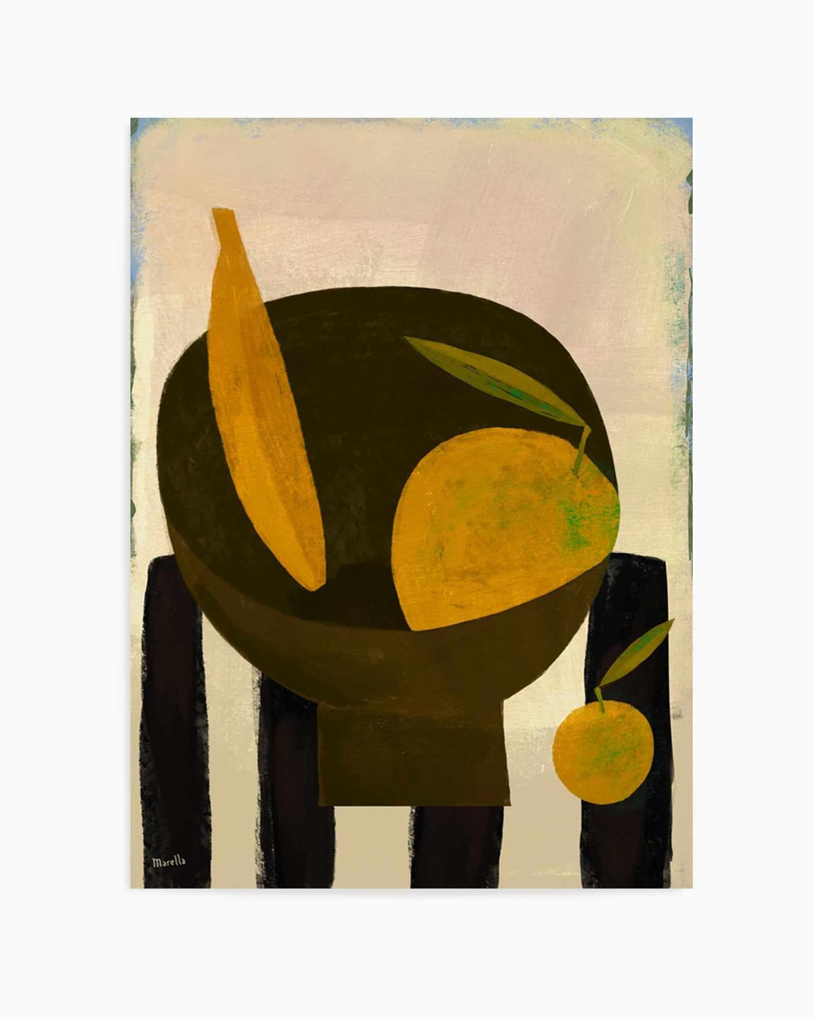 Yellow Fruits Copia by Marco Marella | Art Print from Olive et Oriel where you can shop wallpaper and artworks online