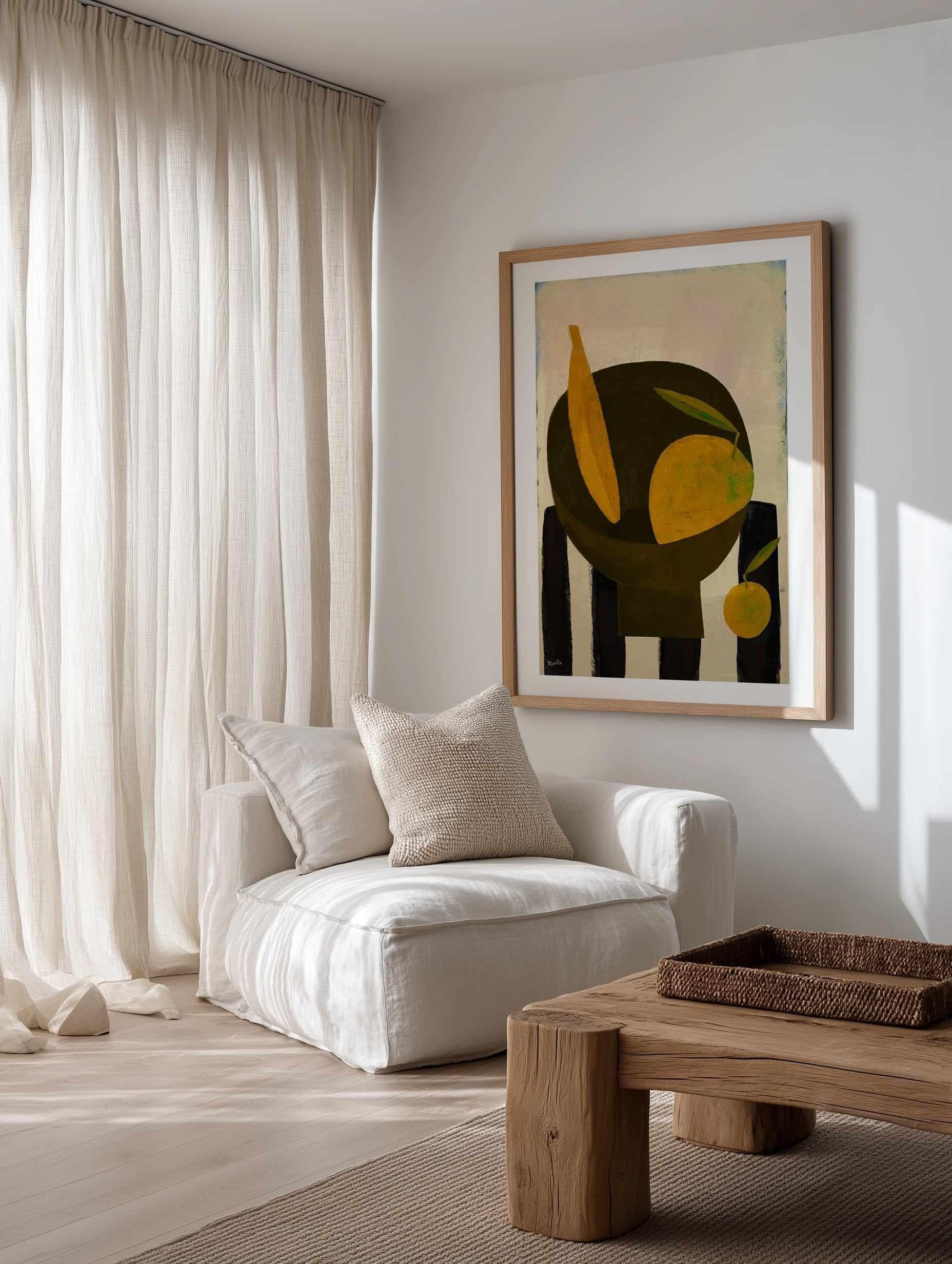 Yellow Fruits Copia by Marco Marella | Art Print from Olive et Oriel where you can shop wallpaper and artworks online