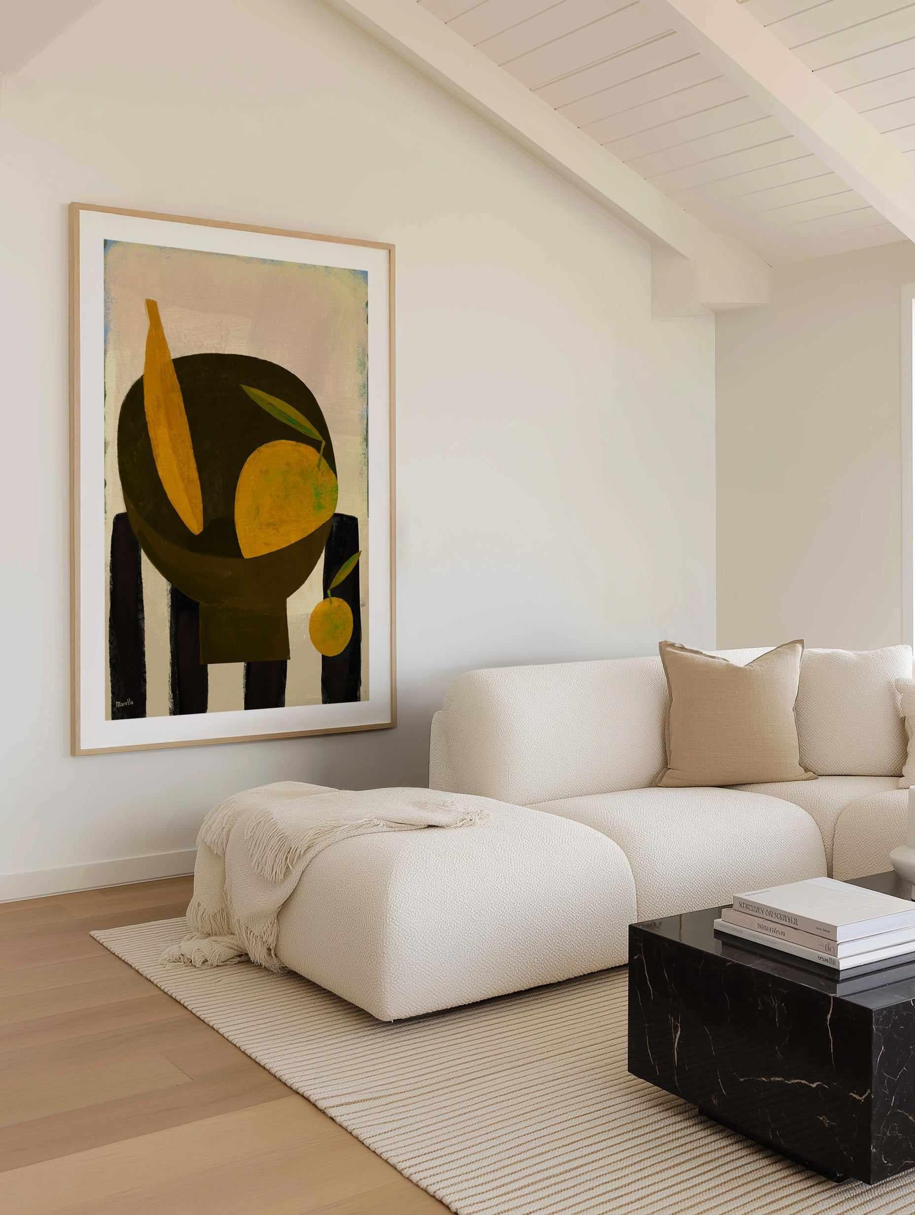 Yellow Fruits Copia by Marco Marella | Art Print from Olive et Oriel where you can shop wallpaper and artworks online