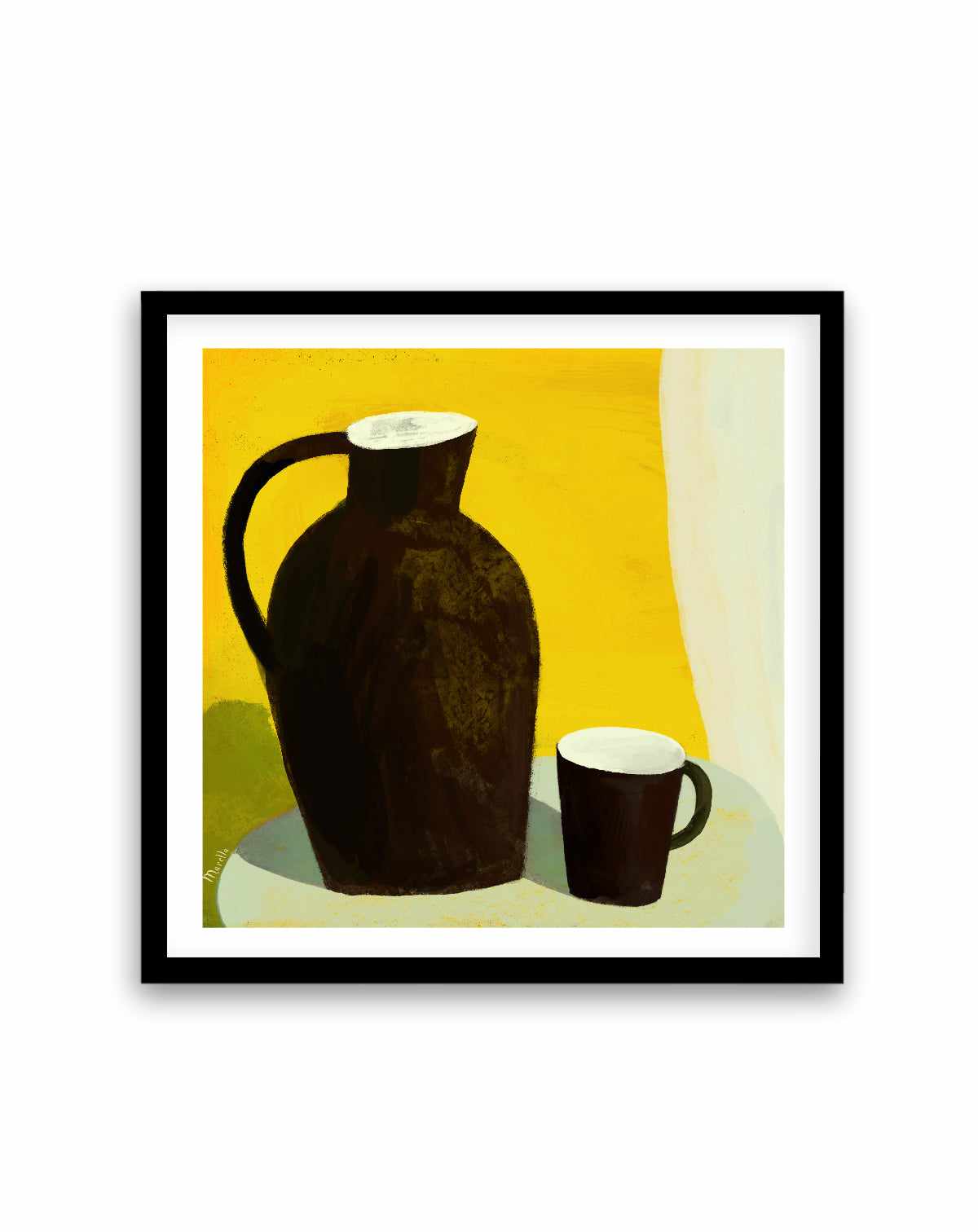 Yellow Room Still Life I by Marco Marella | Art Print