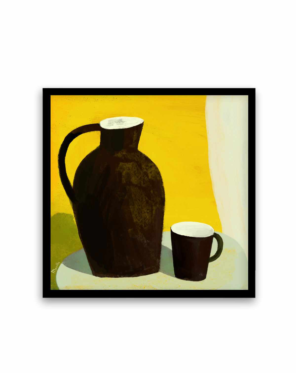 Yellow Room Still Life I by Marco Marella | Art Print