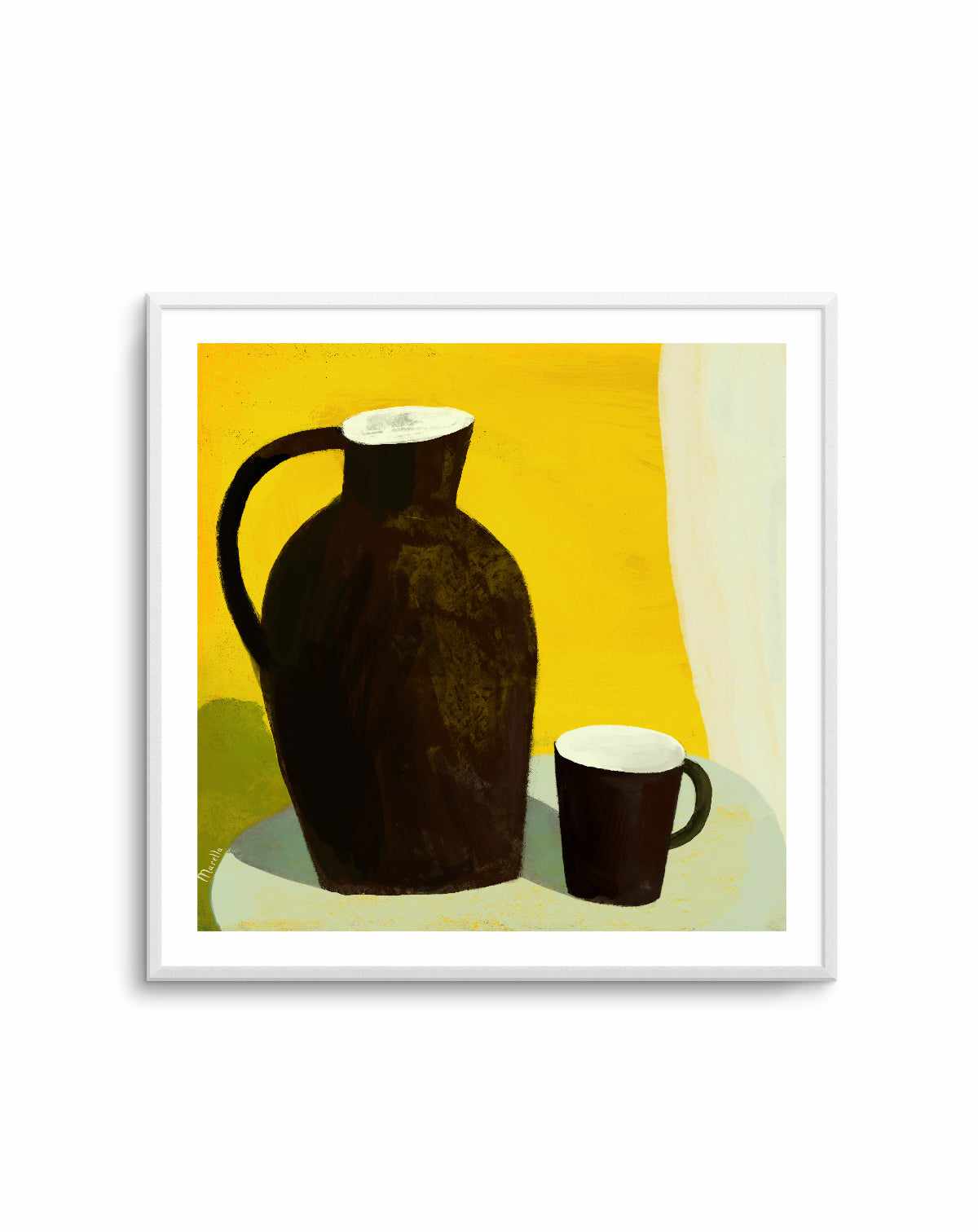 Yellow Room Still Life I by Marco Marella | Art Print