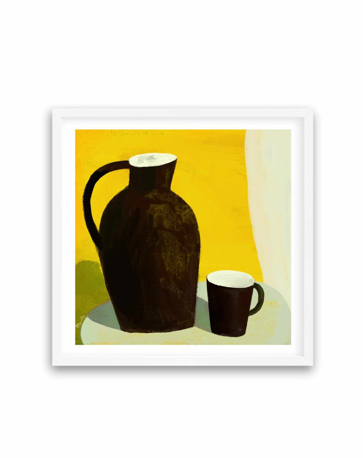 Yellow Room Still Life I by Marco Marella | Art Print