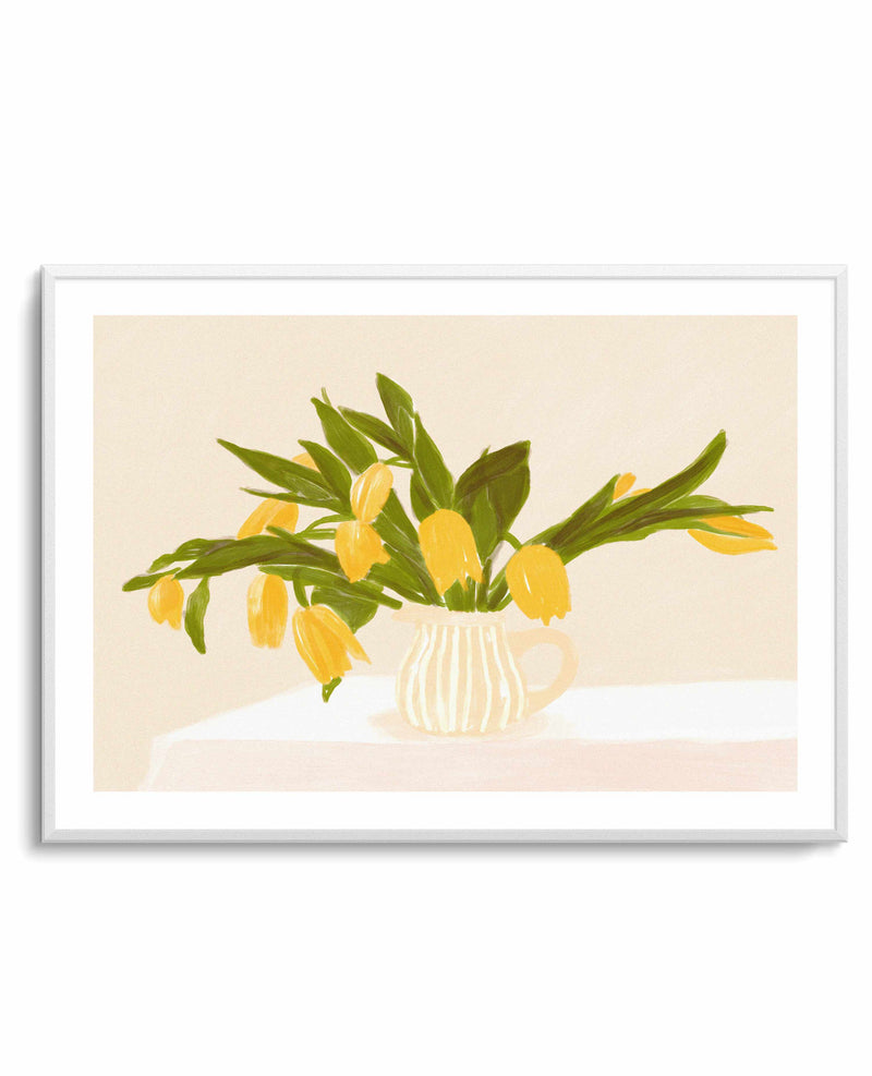 Yellow Tulips by Jenny Liz Rome | Art Print