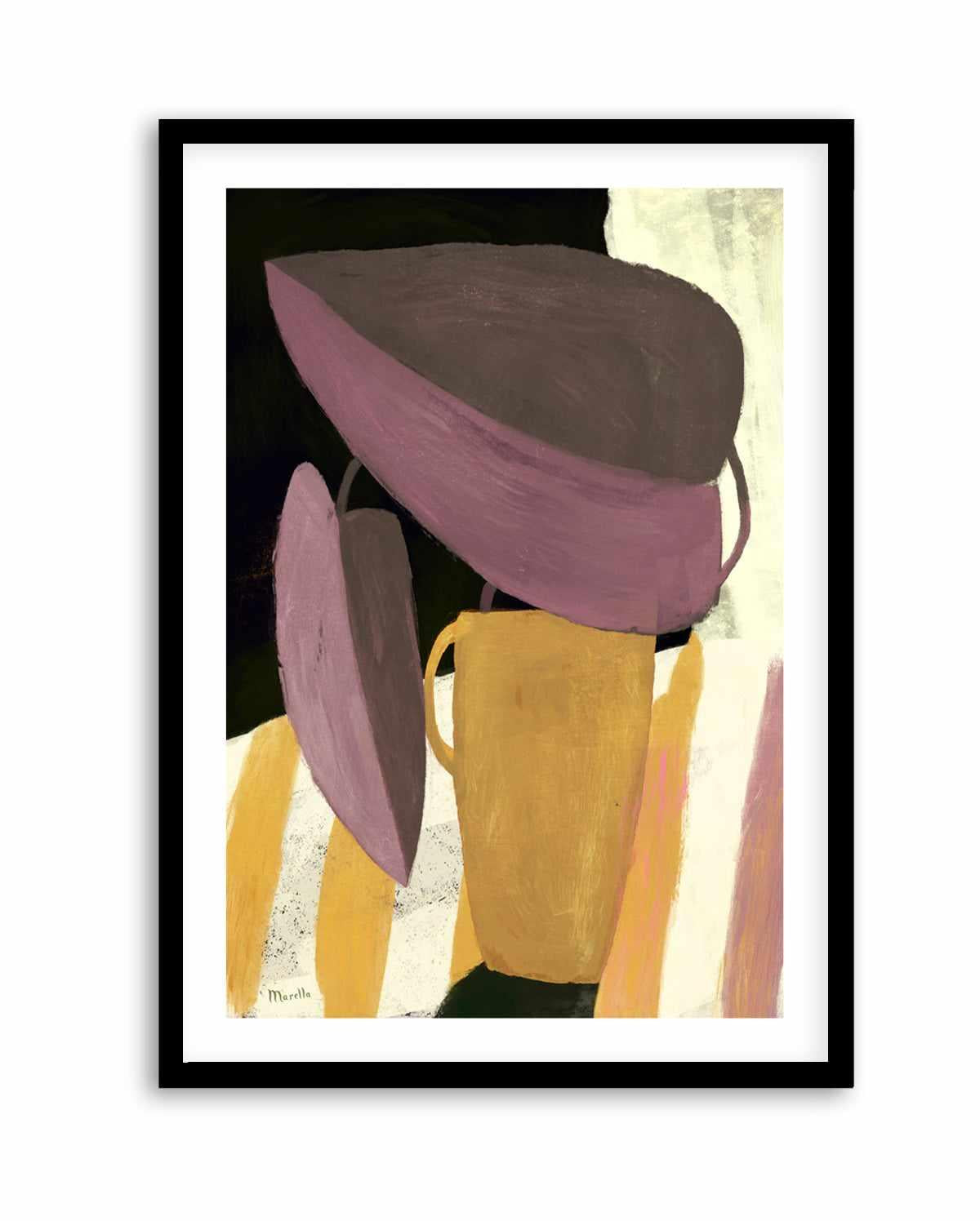 Yellow Vase by Marco Marella | Art Print from Olive et Oriel where you can shop wallpaper and artworks online