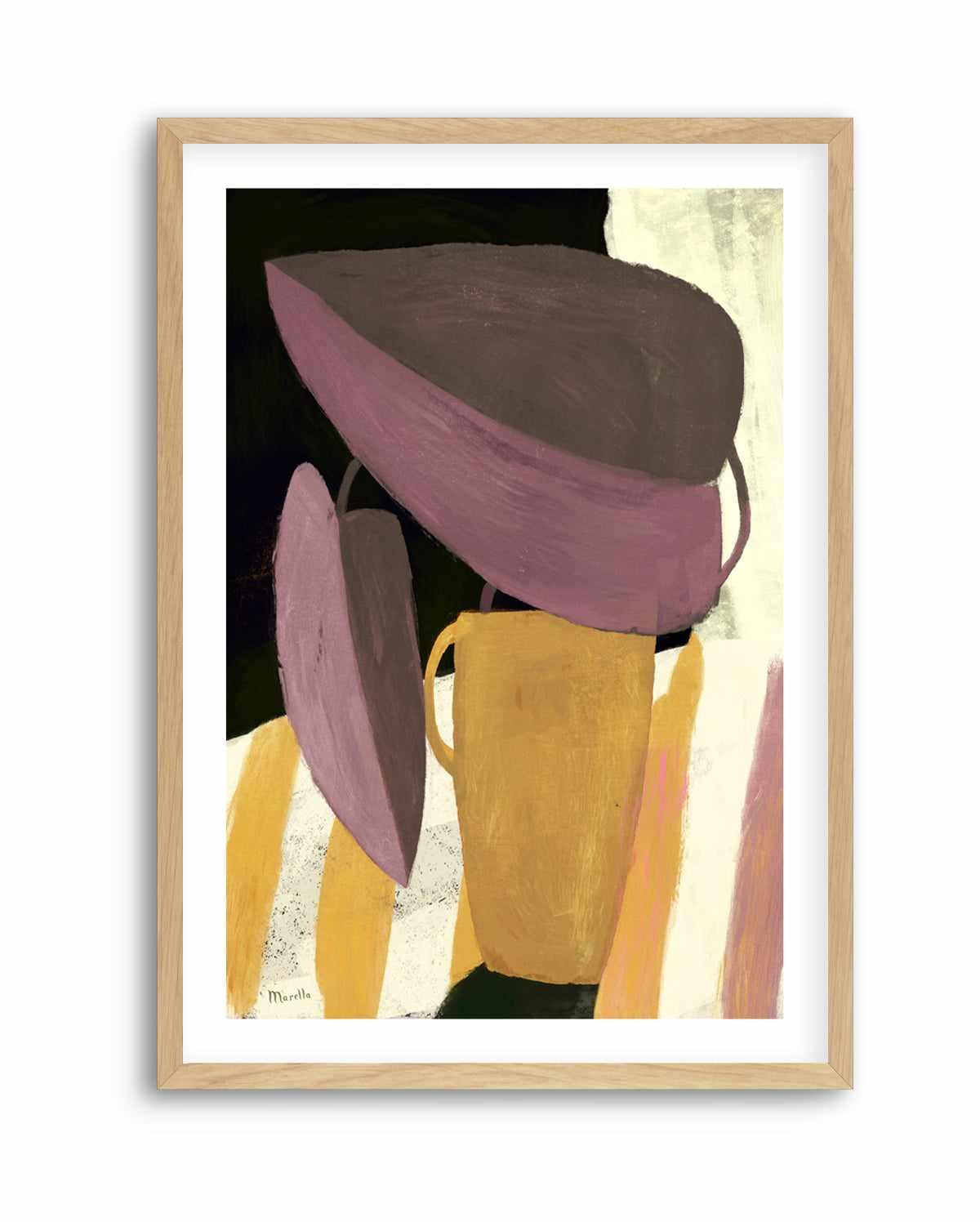 Yellow Vase by Marco Marella | Art Print from Olive et Oriel where you can shop wallpaper and artworks online