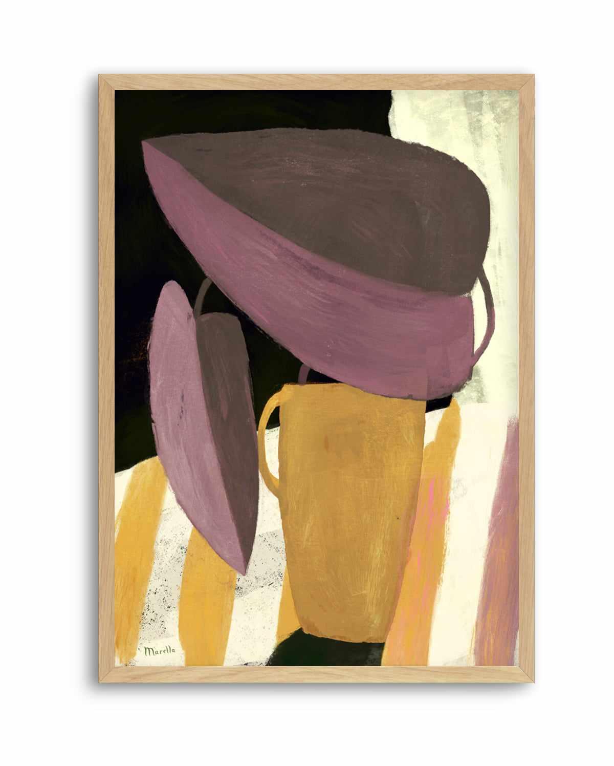 Yellow Vase by Marco Marella | Art Print from Olive et Oriel where you can shop wallpaper and artworks online