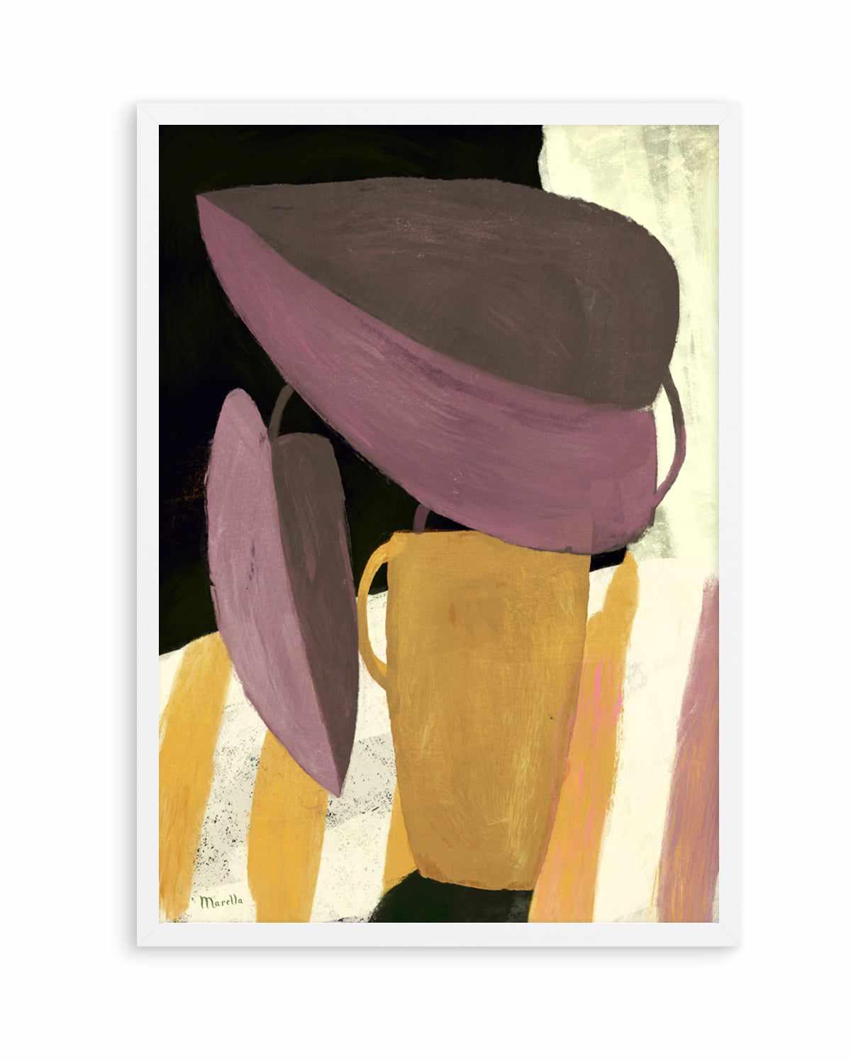 Yellow Vase by Marco Marella | Art Print from Olive et Oriel where you can shop wallpaper and artworks online