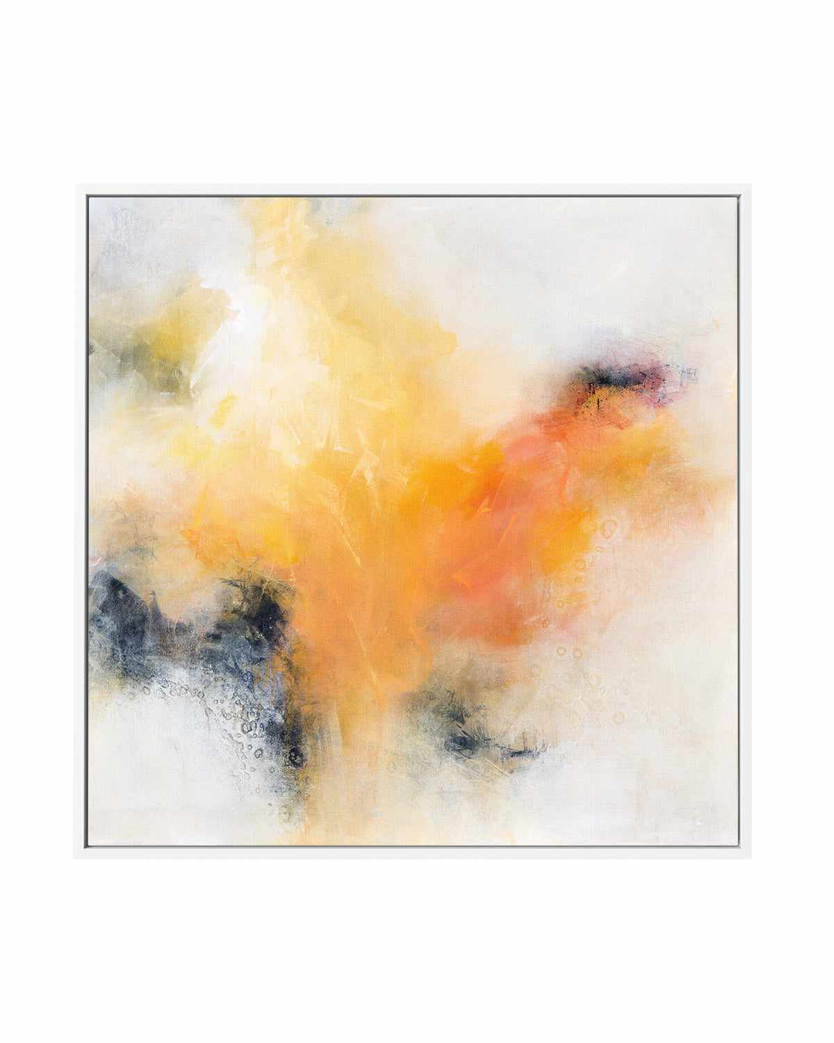 Yellow on Yellow by Karen Hale | Framed Canvas Art Print