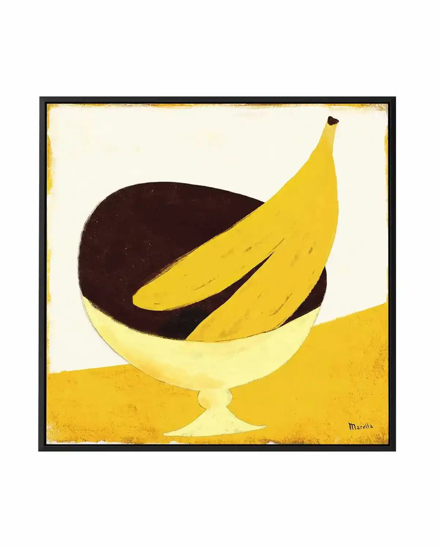 Yellow Fruits by Marco Marella | Framed Canvas Art Print from Olive et Oriel where you can shop wallpaper and artworks online