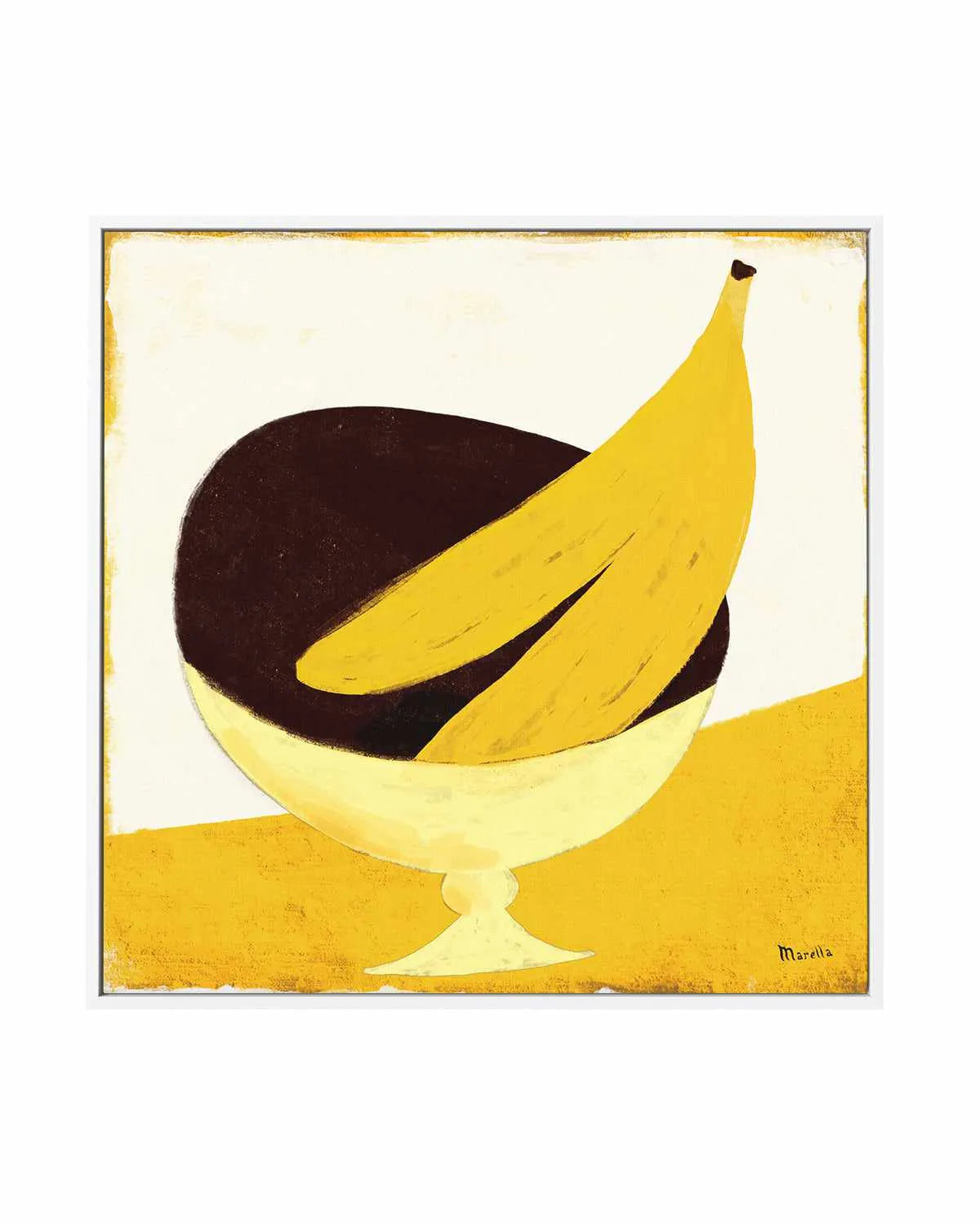 Yellow Fruits by Marco Marella | Framed Canvas Art Print from Olive et Oriel where you can shop wallpaper and artworks online