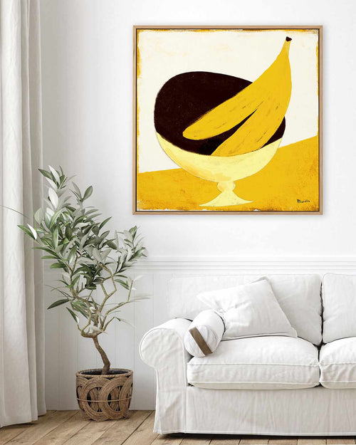 Yellow Fruits by Marco Marella | Framed Canvas Art Print