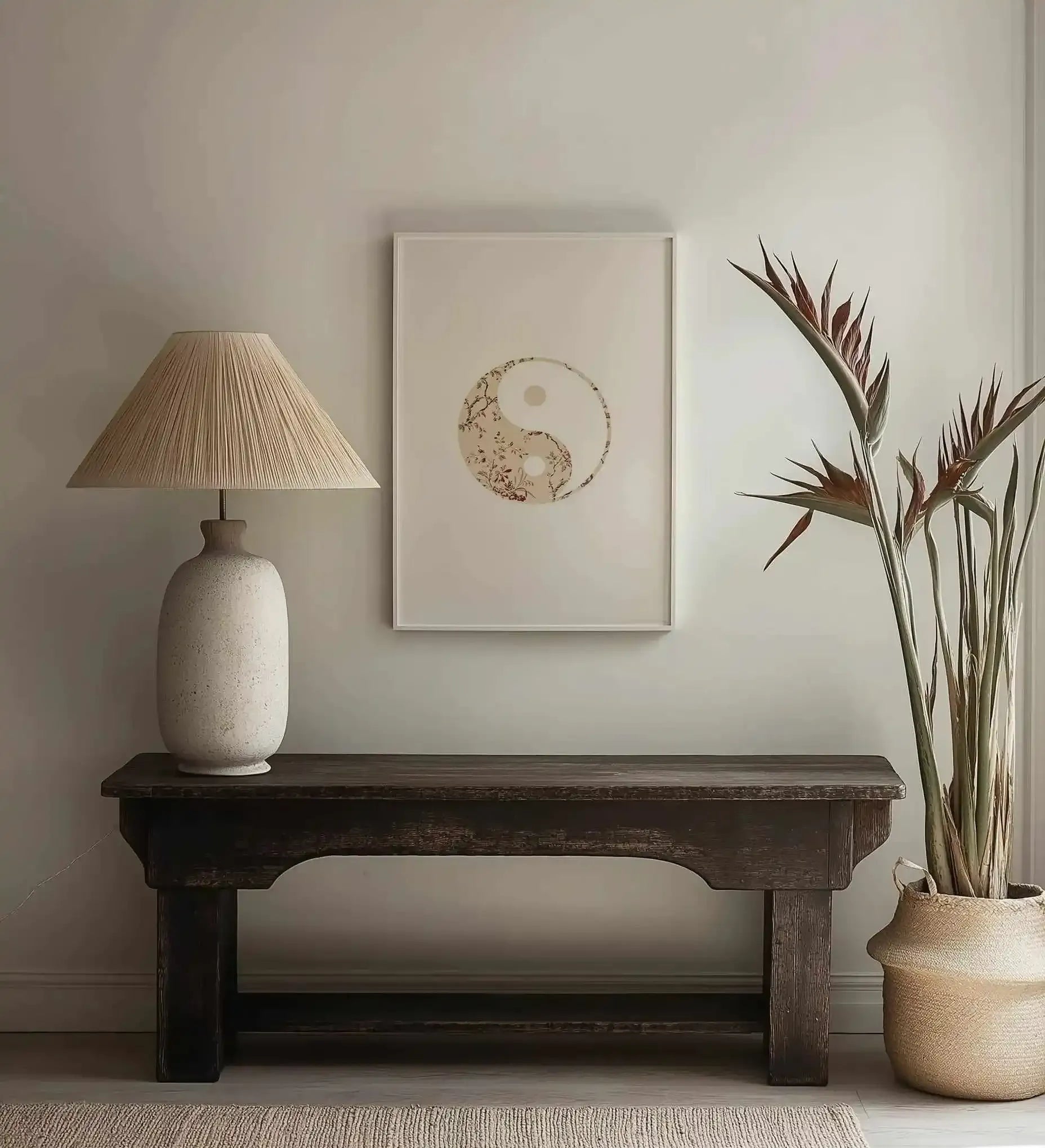 Yin & Yang | Nude Art Print from Olive et Oriel where you can shop wallpaper and artworks online