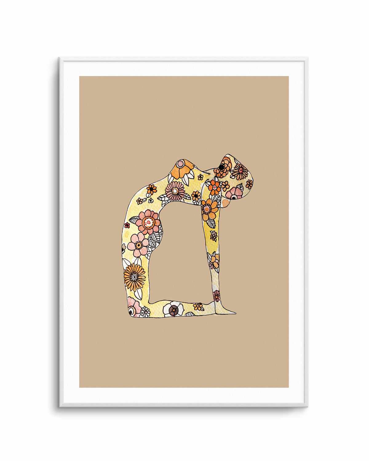 Yoga Love by Maku Fenaroli | Art Print