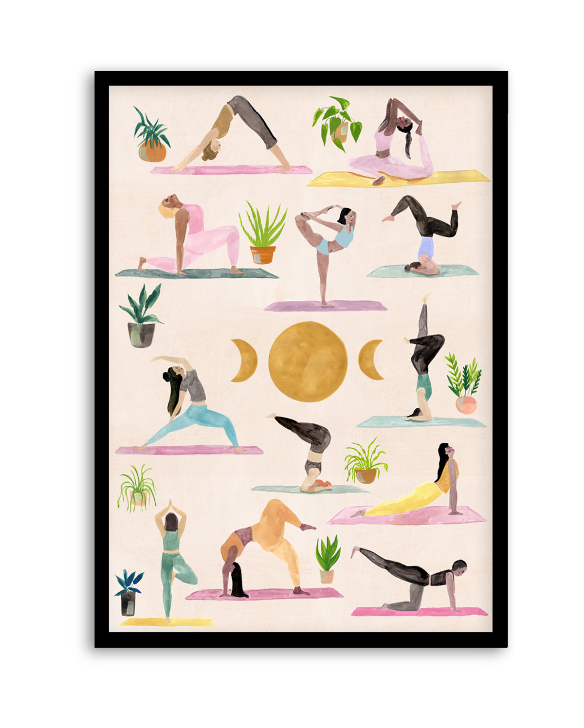 Yogi Poster by Laura Page | Art Print