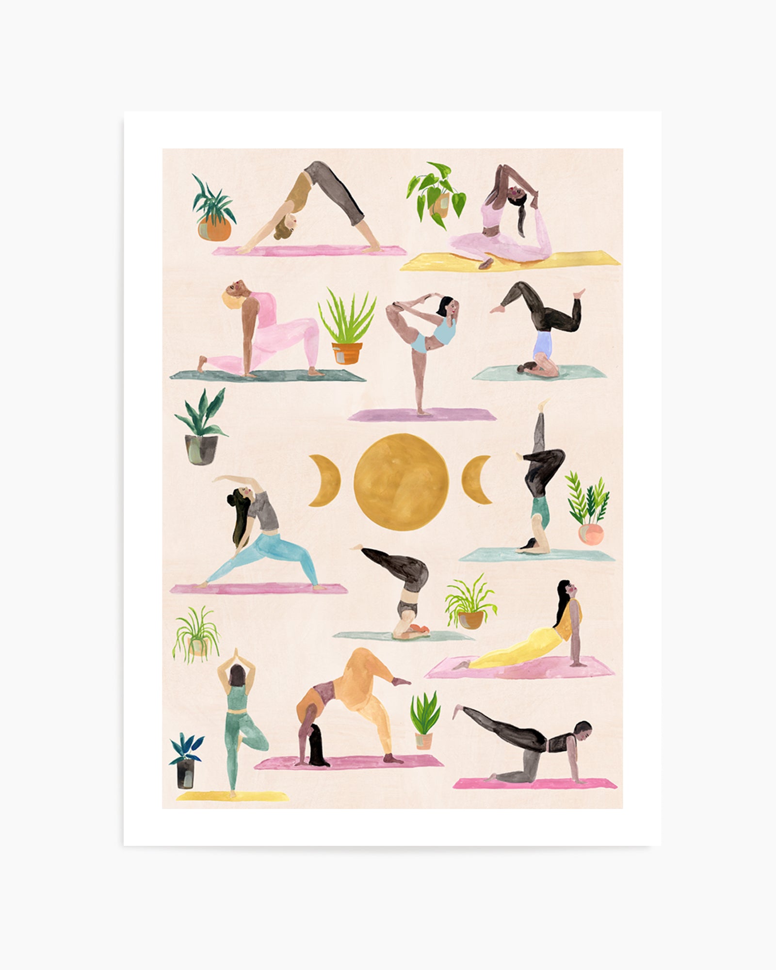Yogi Poster by Laura Page | Art Print