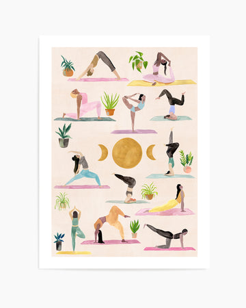 Yogi Poster by Laura Page | Art Print