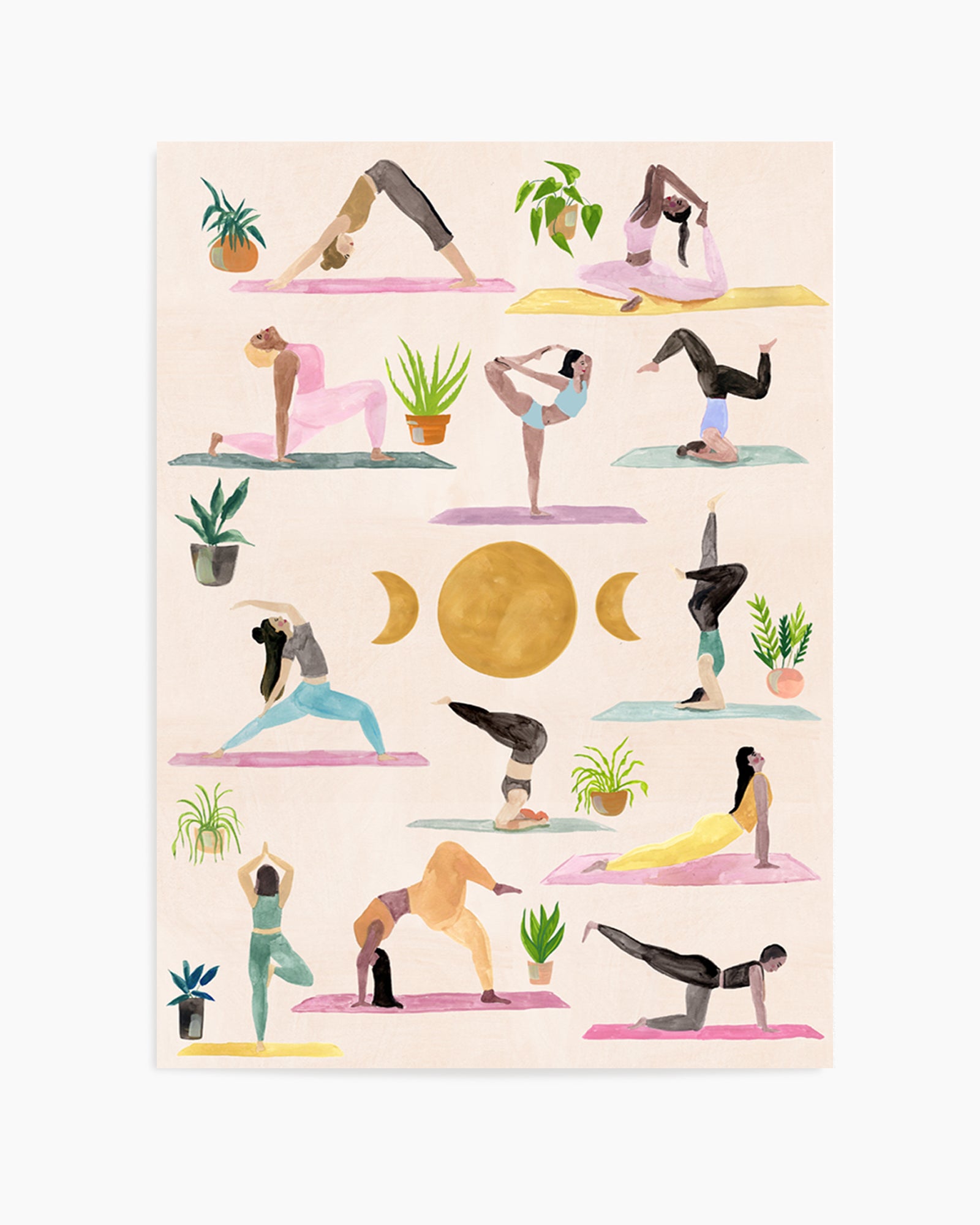 Yogi Poster by Laura Page | Art Print