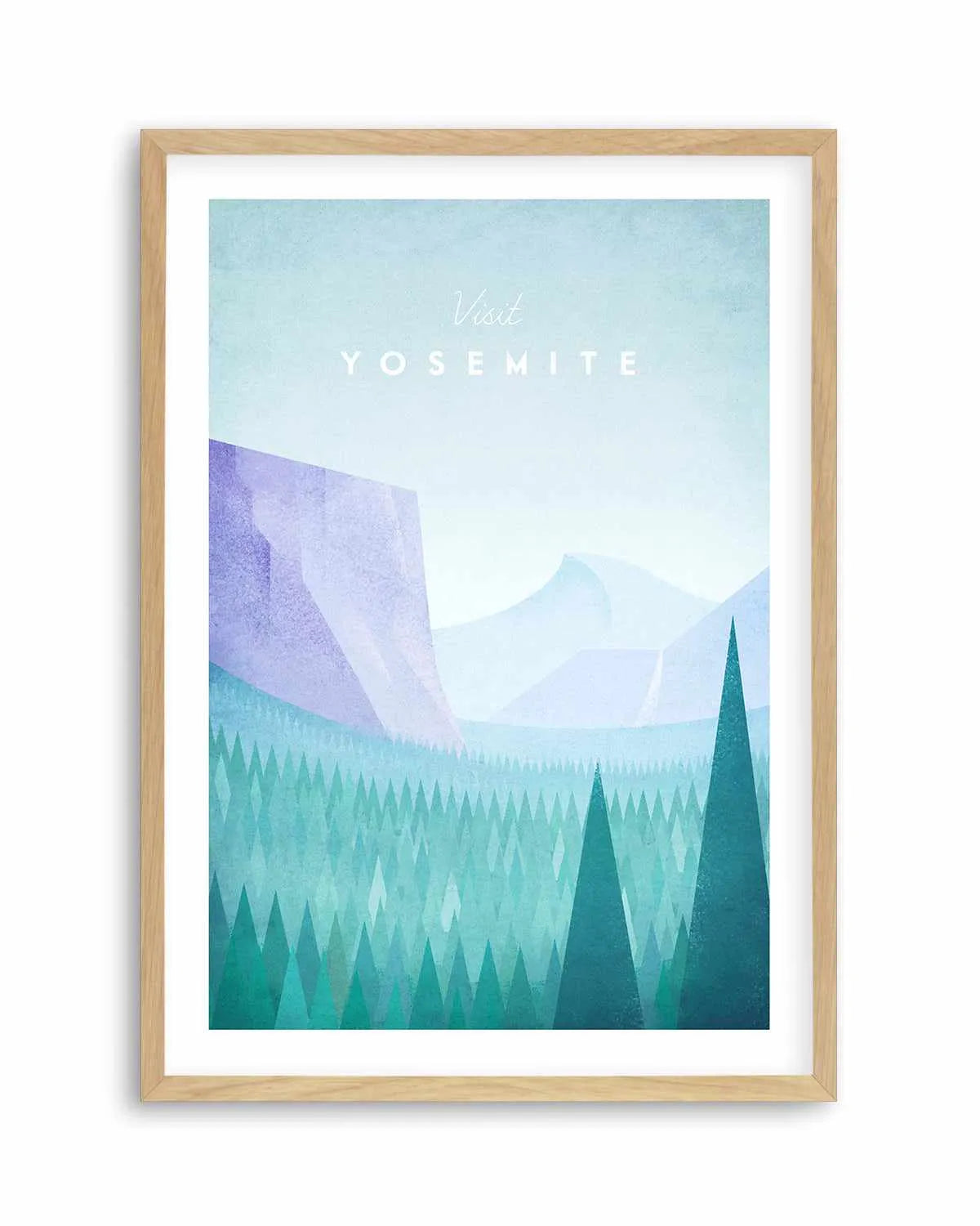 Yosemite by Henry Rivers Art Print from Olive et Oriel where you can shop wallpaper and artworks online