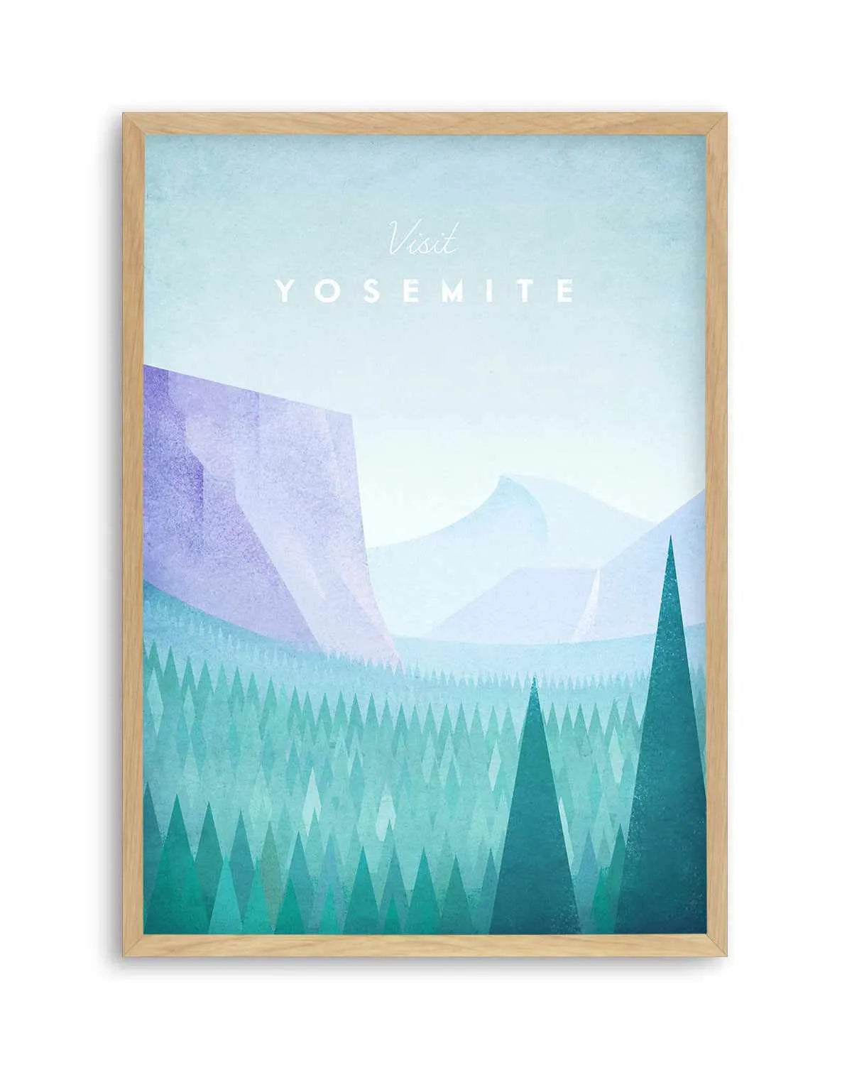 Yosemite by Henry Rivers Art Print from Olive et Oriel where you can shop wallpaper and artworks online