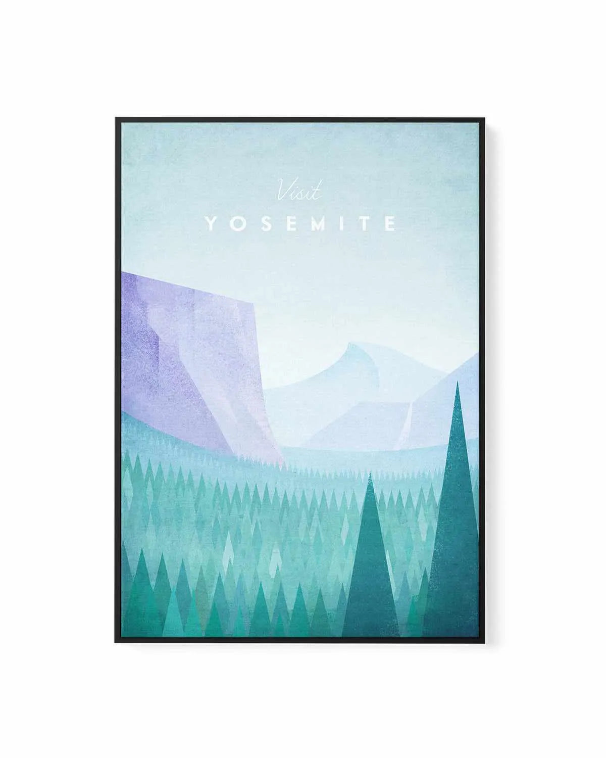 Yosemite by Henry Rivers | Framed Canvas Art Print from Olive et Oriel where you can shop wallpaper and artworks online