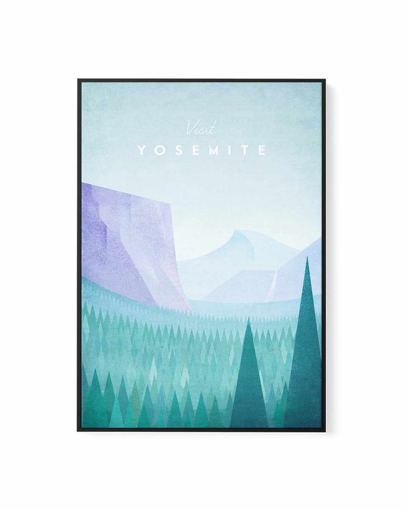 Yosemite by Henry Rivers | Framed Canvas Art Print