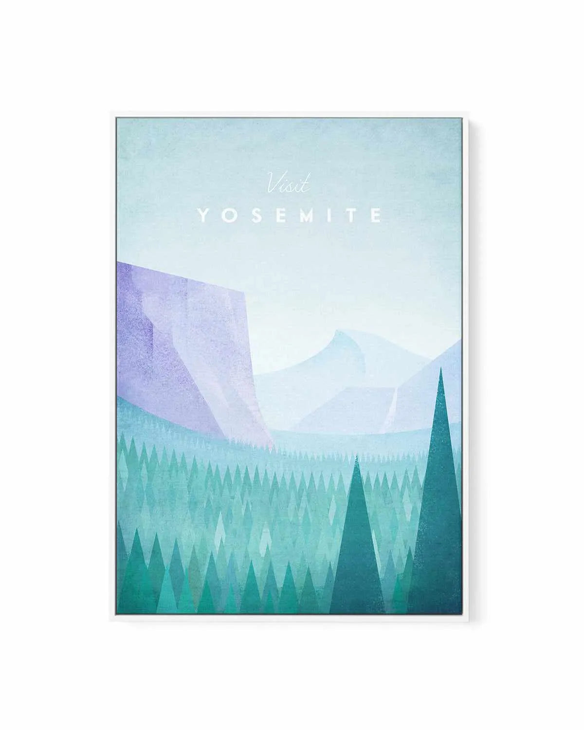 Yosemite by Henry Rivers | Framed Canvas Art Print from Olive et Oriel where you can shop wallpaper and artworks online