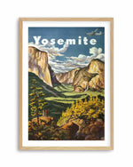 Yosemite Vintage Poster Art Print