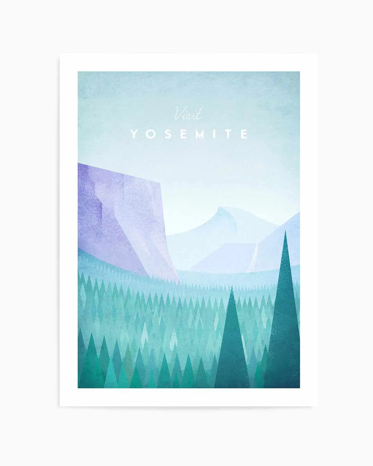 Yosemite by Henry Rivers Art Print from Olive et Oriel where you can shop wallpaper and artworks online