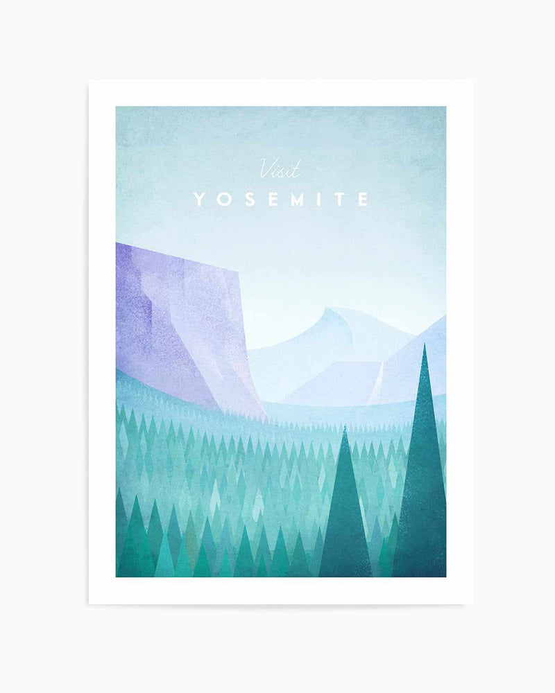 Yosemite by Henry Rivers Art Print