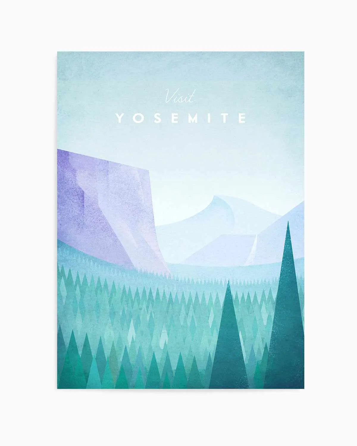 Yosemite by Henry Rivers Art Print from Olive et Oriel where you can shop wallpaper and artworks online